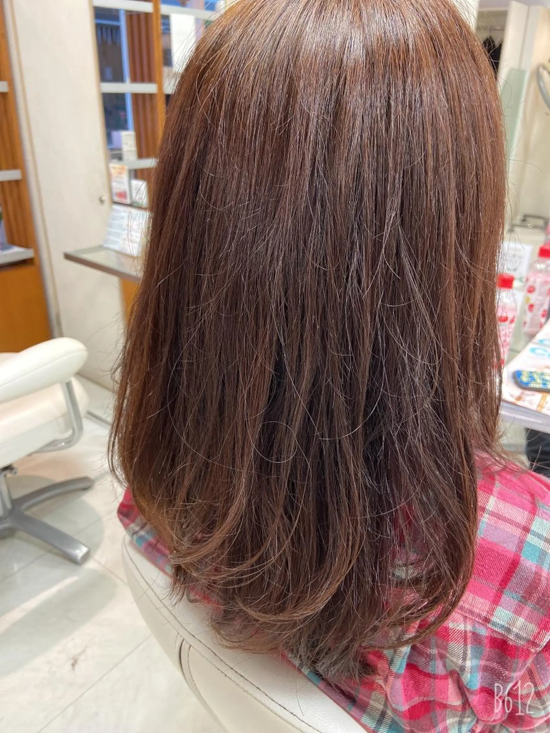 ロング カット トリートメント 菊地 美憂のヘアスタイル