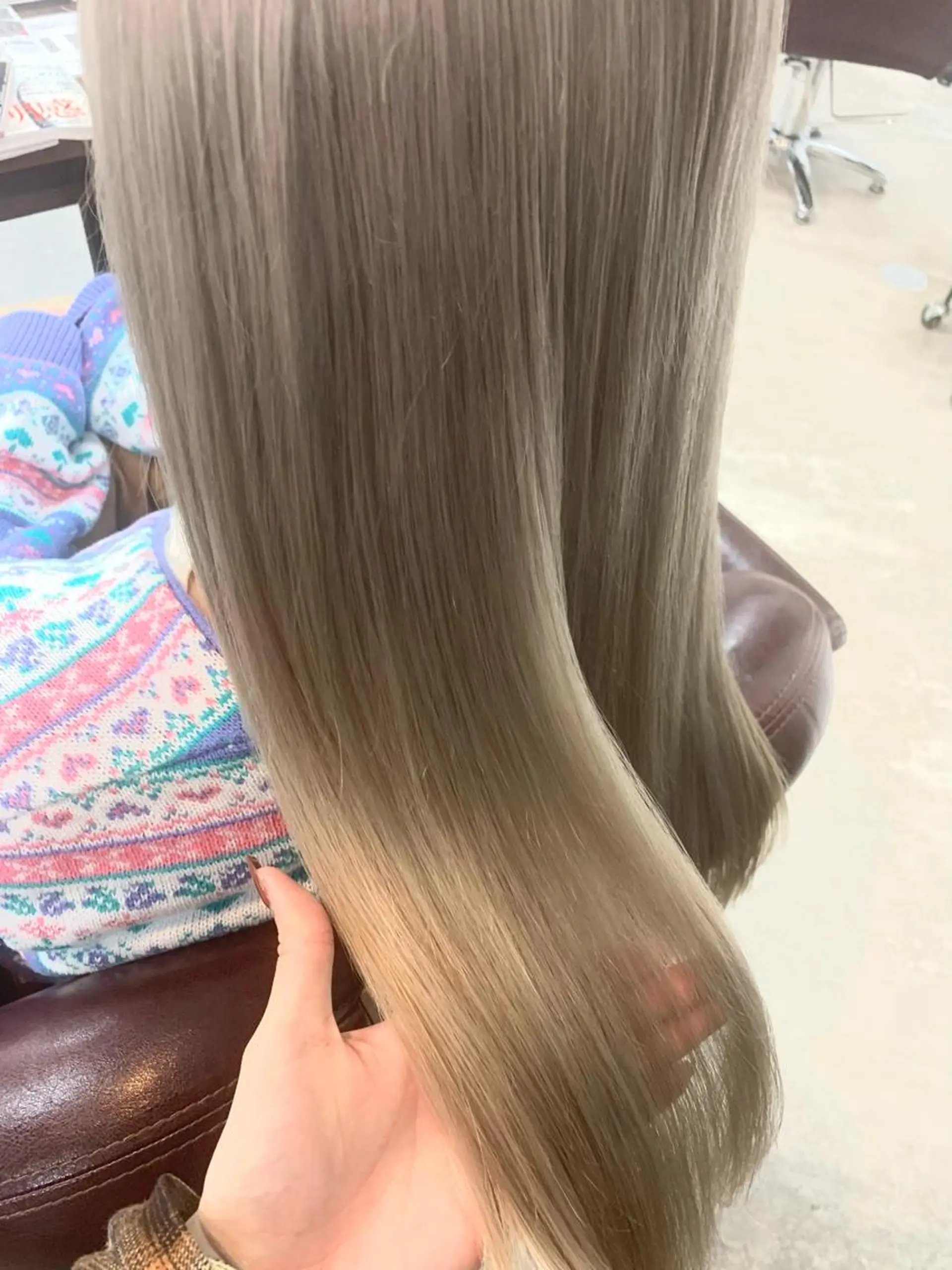 カラー 🌸星名 萌々🌸 Recharme新保のヘアスタイル