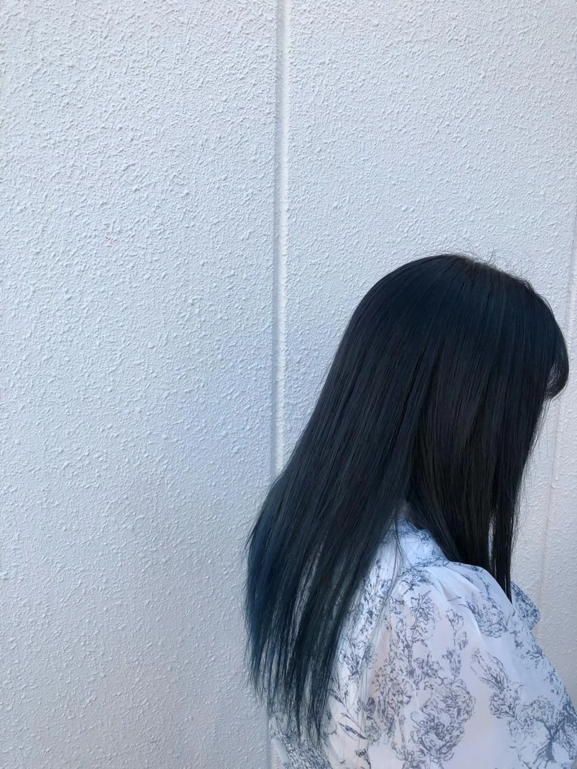 ロング カラー カツキ/GARTE 代官山のヘアスタイル