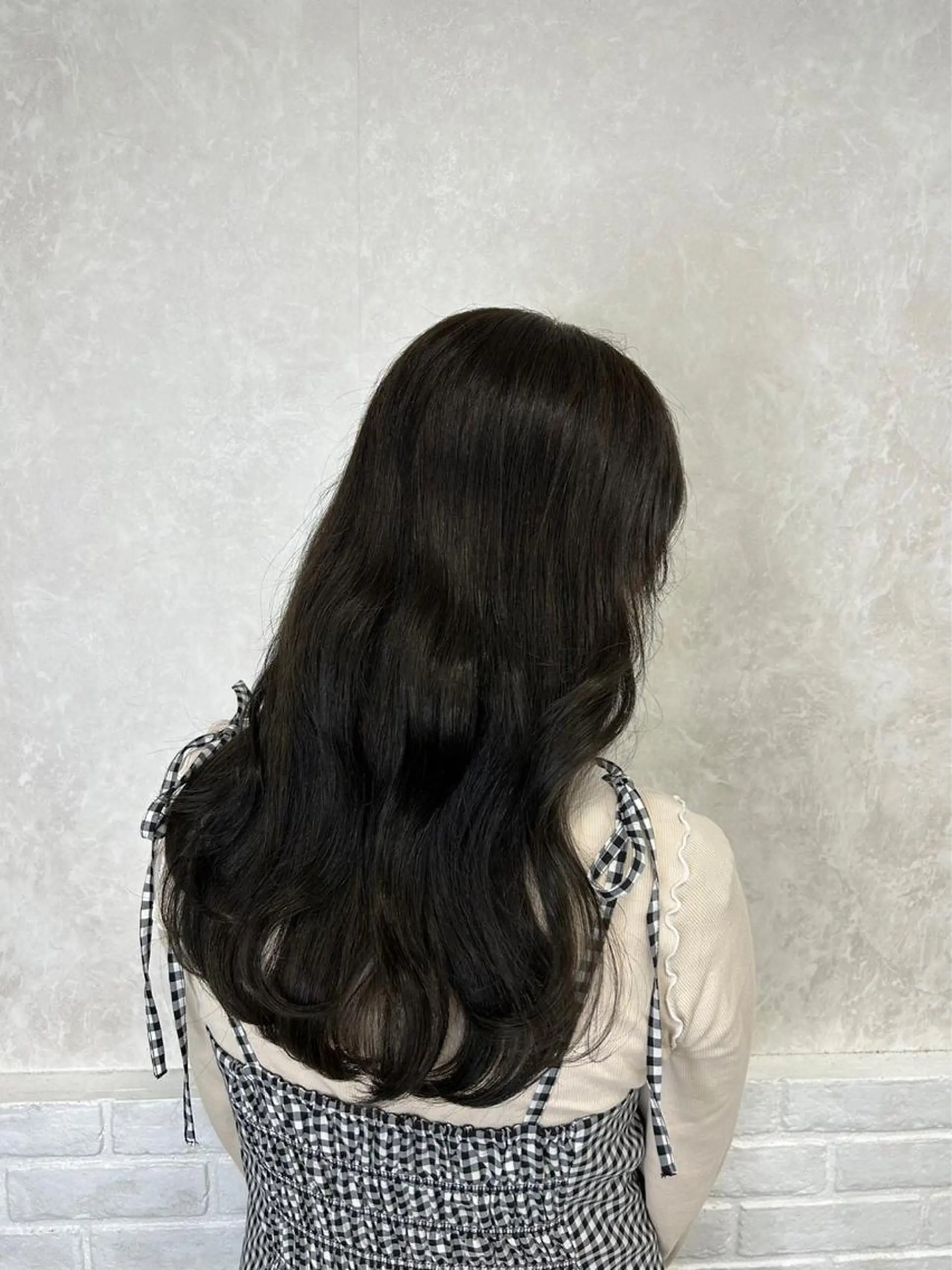 セミロング アンククロス渋谷店所属・Wistell 渋谷 ASUKAのヘアスタイル