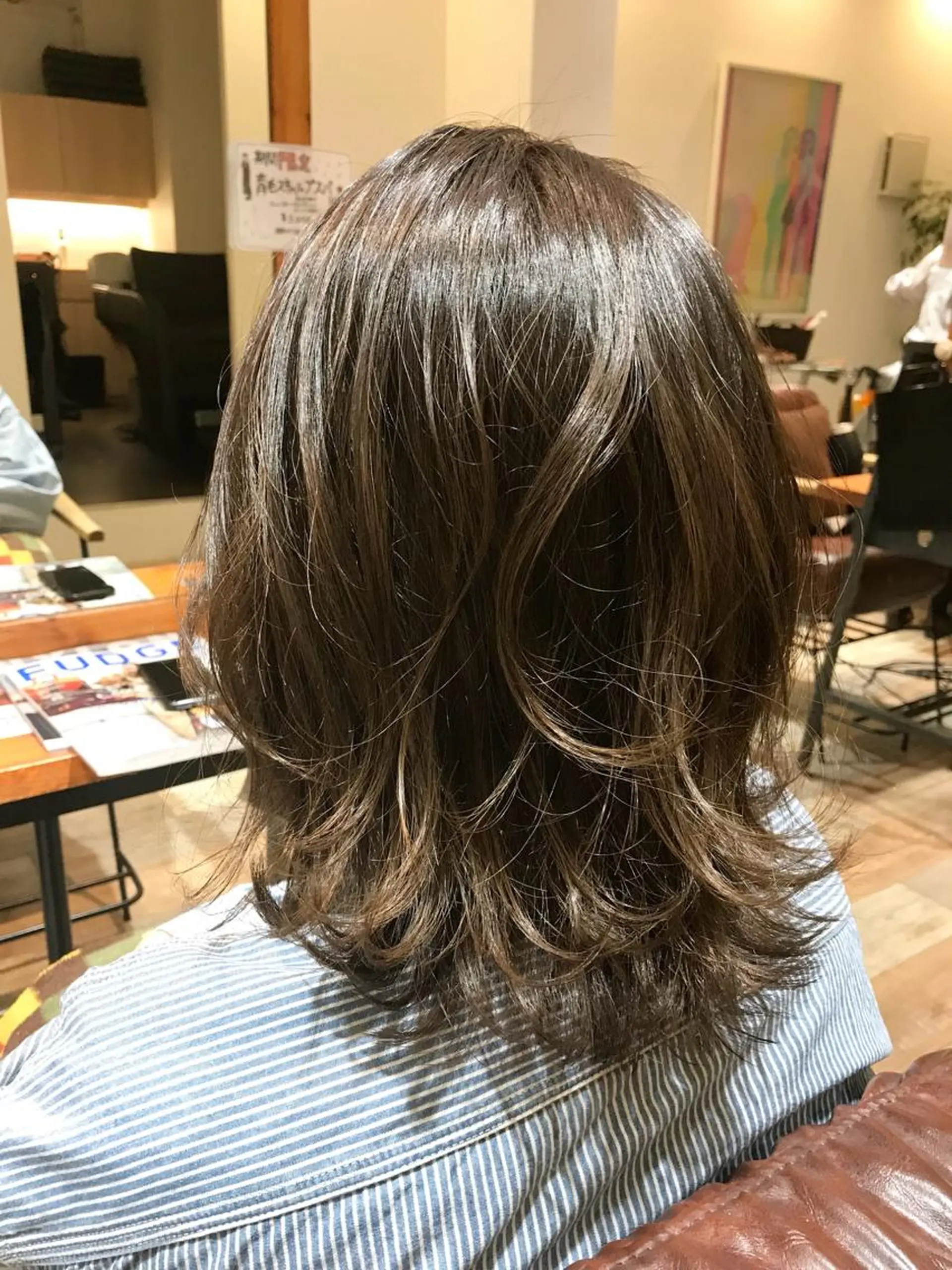 ショート カラー シールエクステ⭐️ オオミタクヤのヘアスタイル