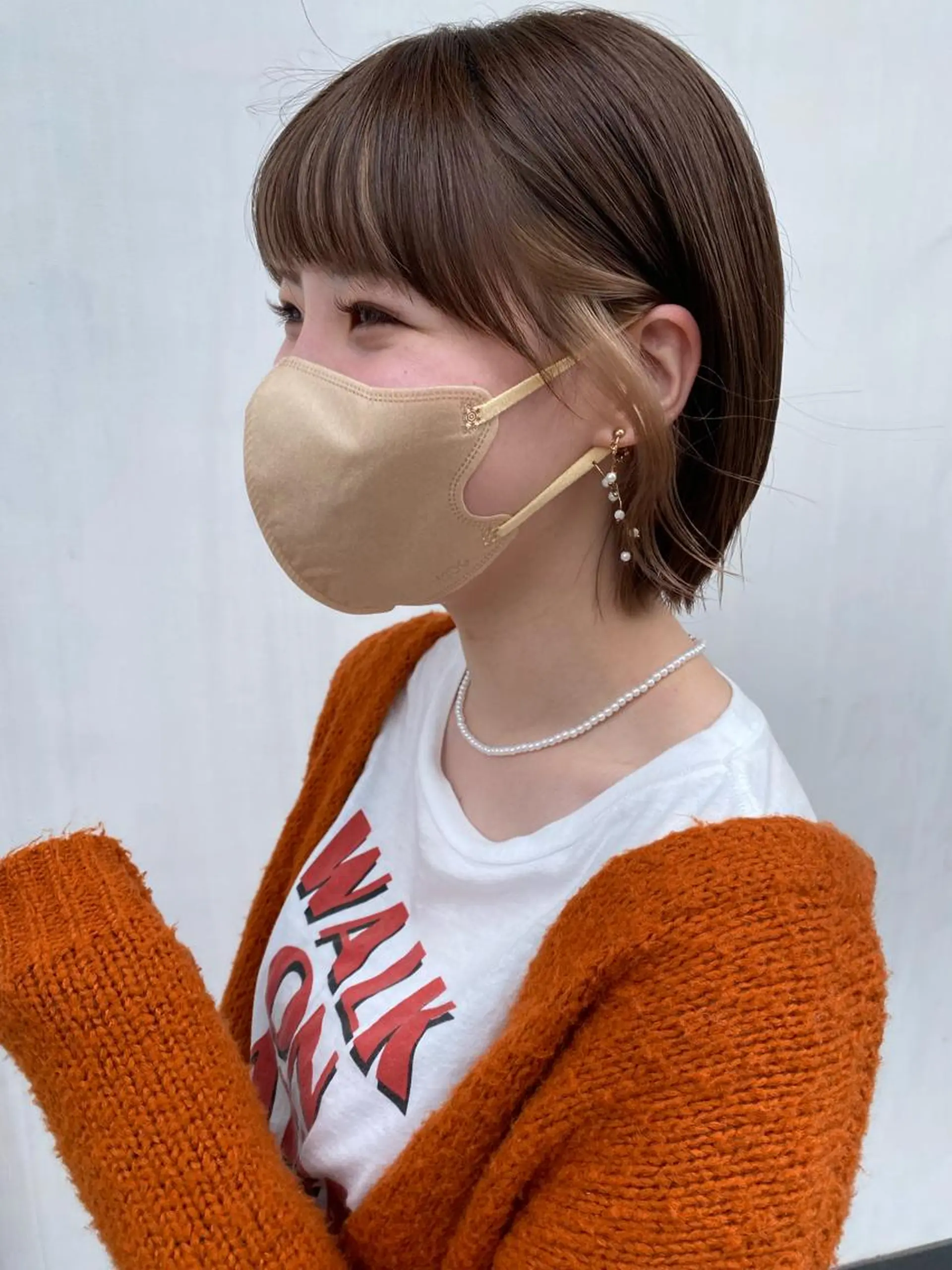 ショート W所属・小林 朋花のヘアスタイル