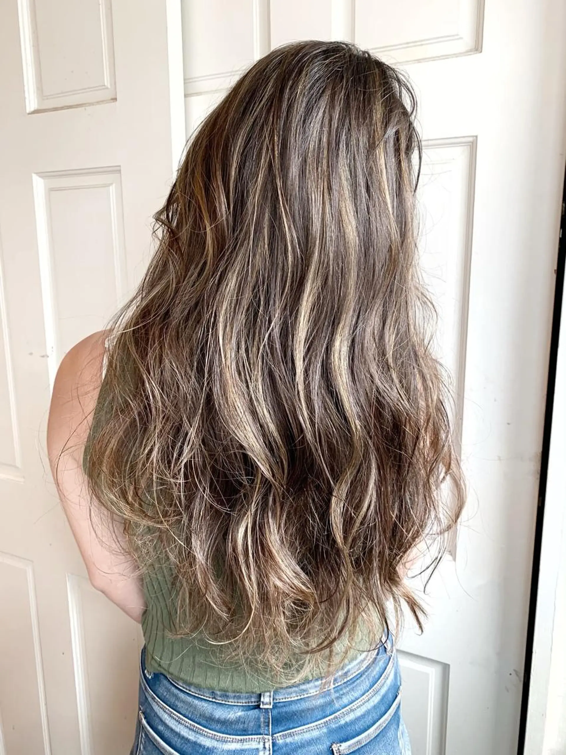 セミロング カラー ヘアアレンジ WATARU🔥／ 外国人風ハイライトのヘアスタイル