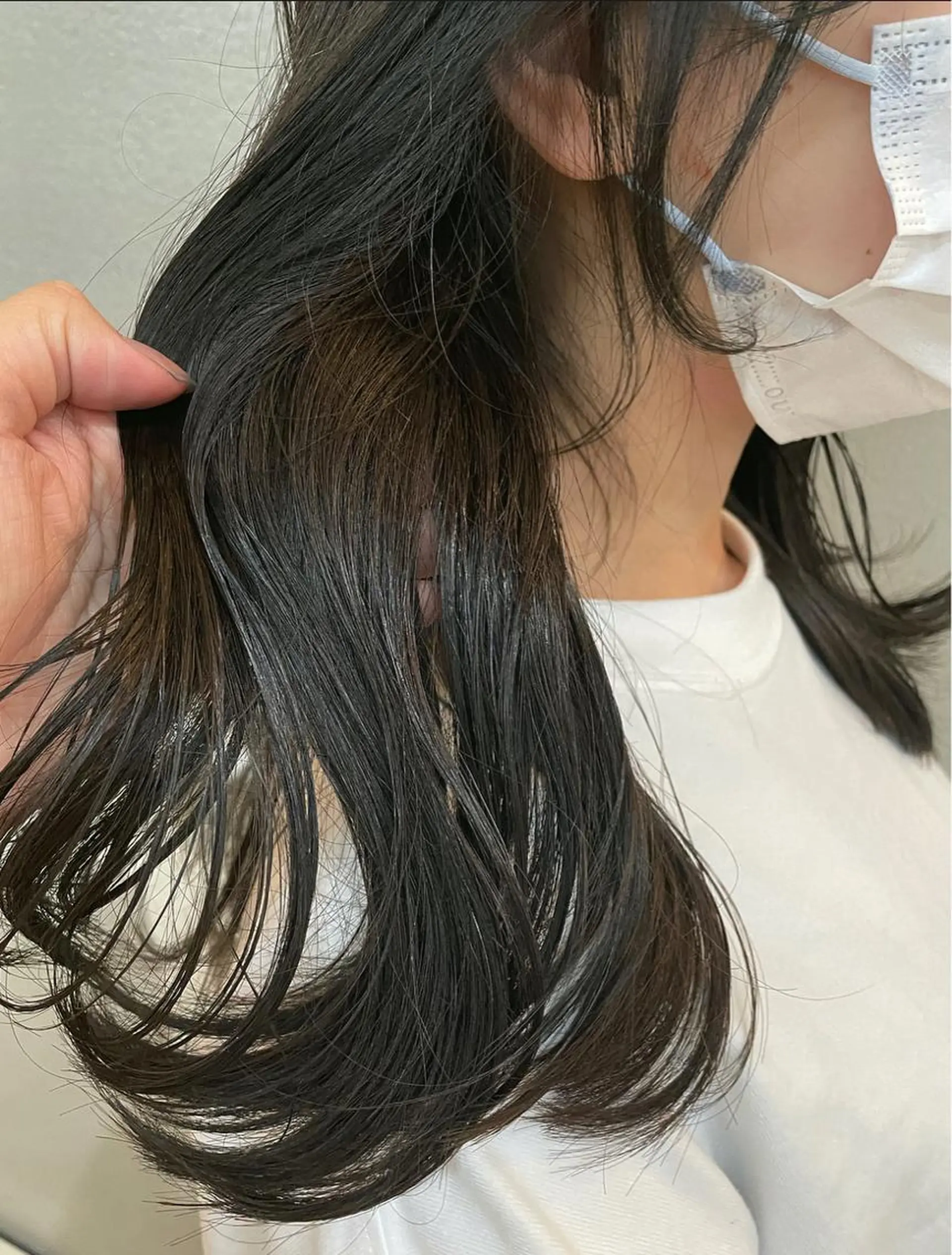 ミディアム カラー ベージュカラー オリーブベージュ 沖縄/ヘアアレンジ /ナカノのヘアスタイル