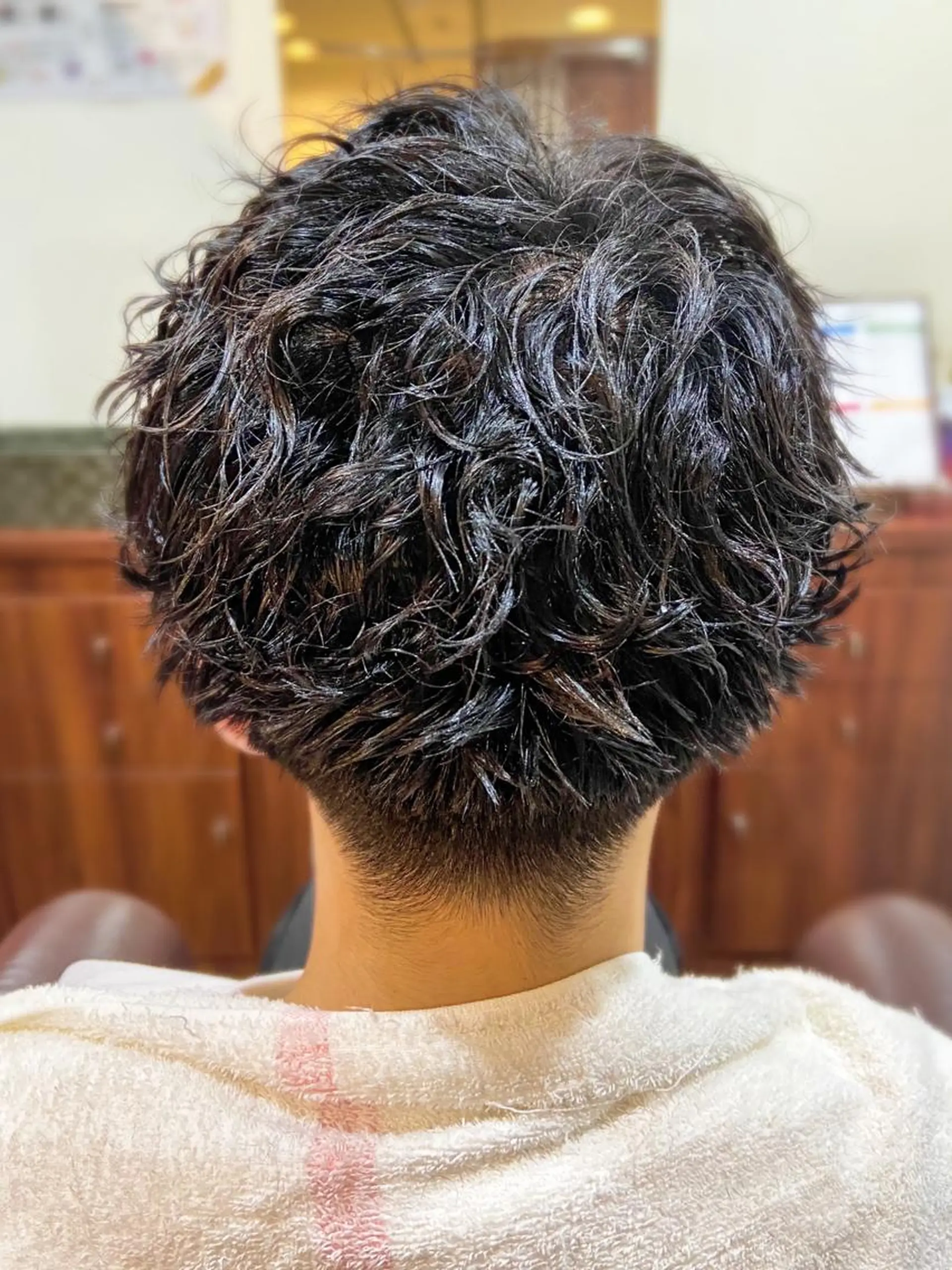 ショート パーマ メンズ 💈メンズ特化 副店長松浦一聖💈のヘアスタイル