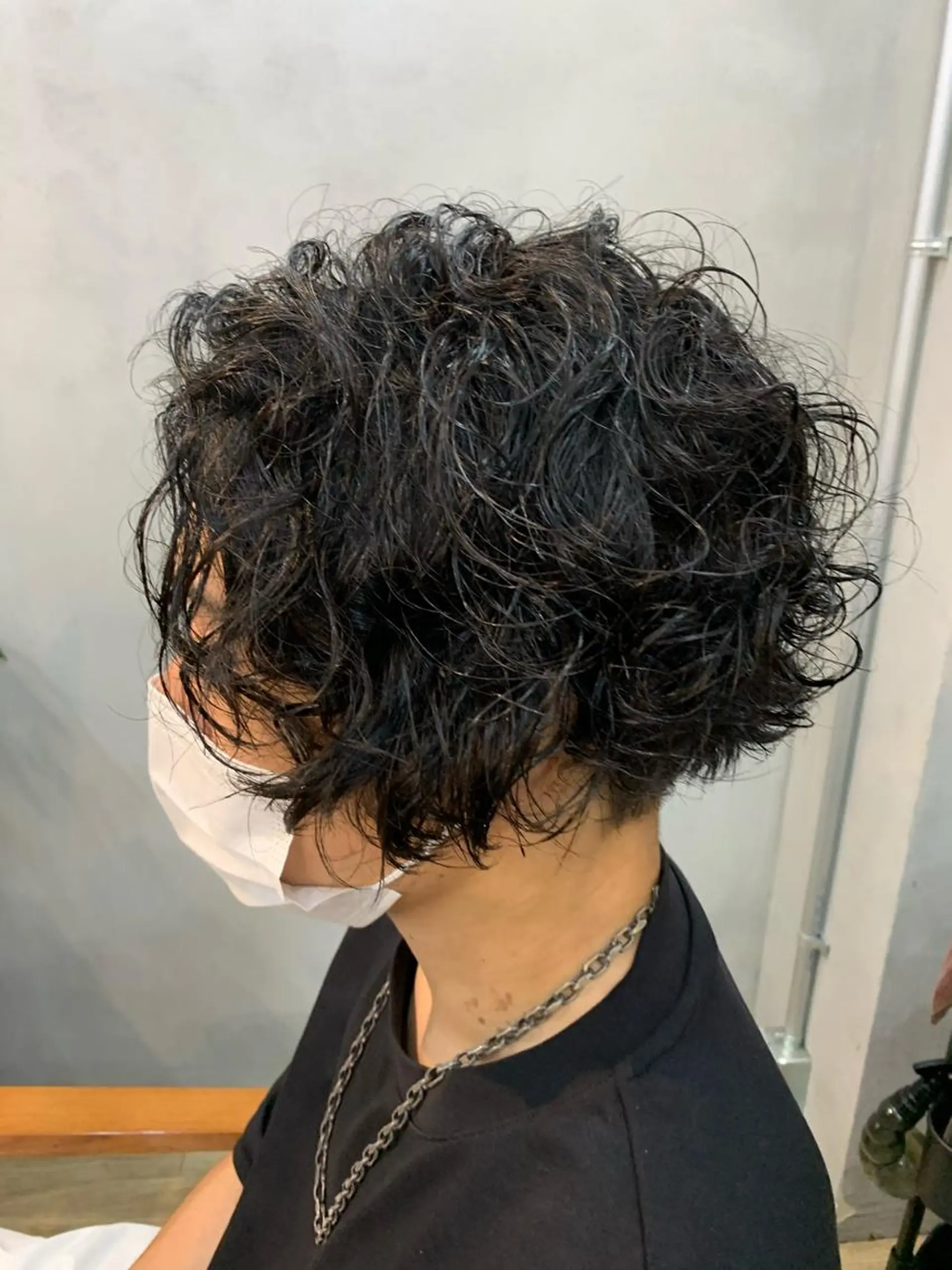 ミディアム パーマ ミディアムパーマ スパイラルパーマ 宗近 拓磨のヘアスタイル