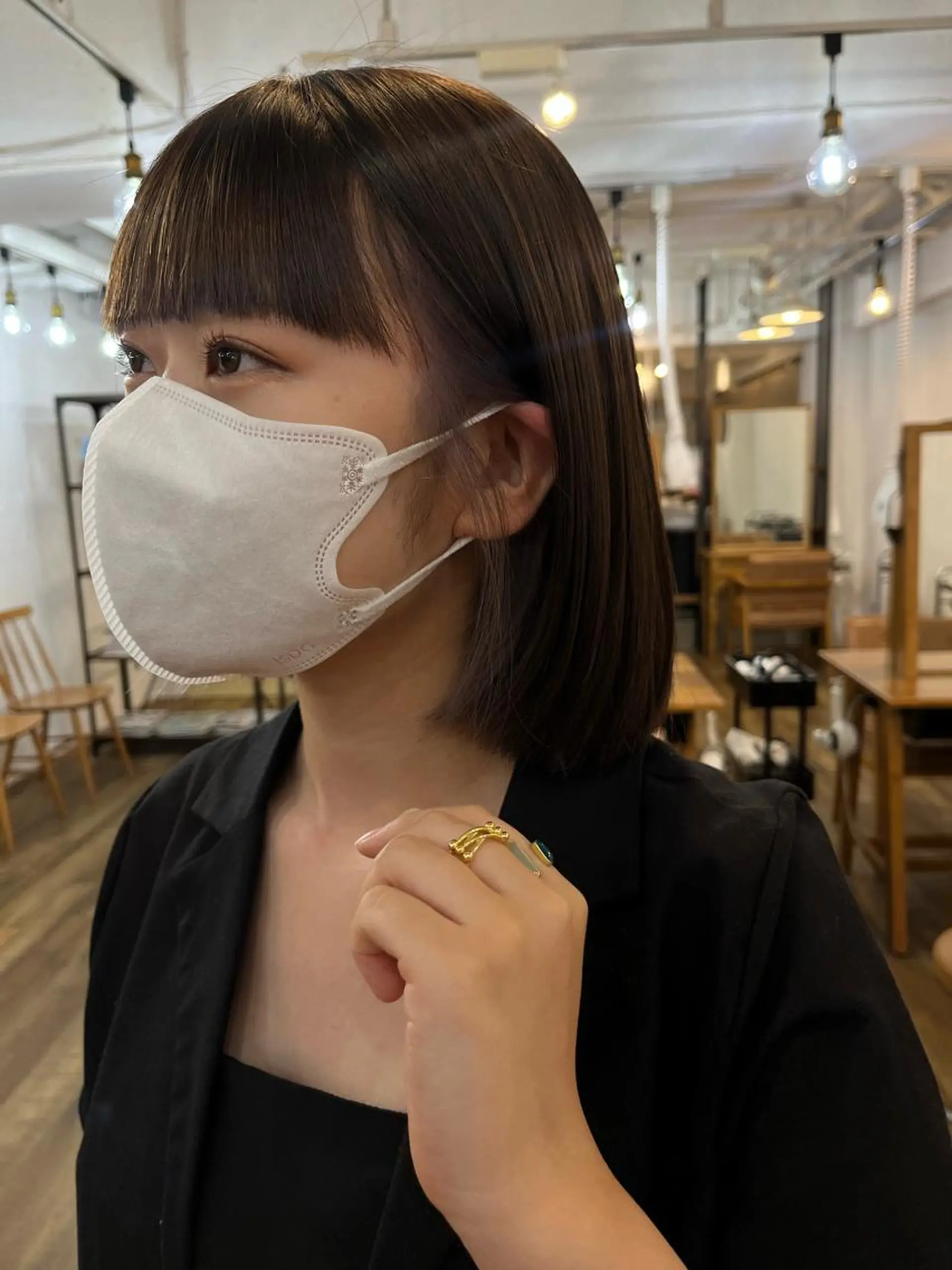 ショート カラー SALOWIN新宿三丁目frente所属・髪質改善/艶カラー MISATOのヘアスタイル