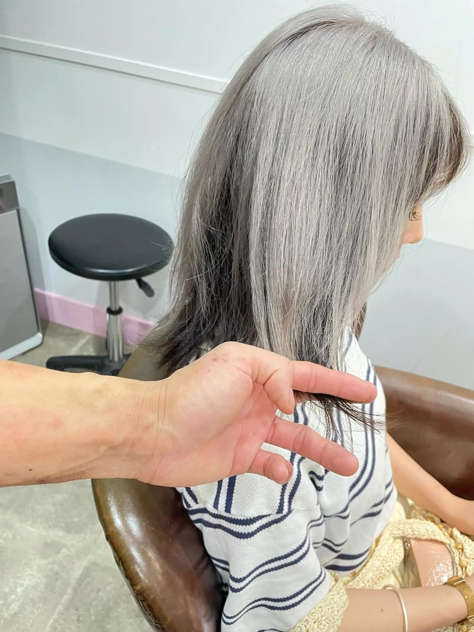 セミロング Lit所属・Lit.豊橋 夏目のヘアスタイル