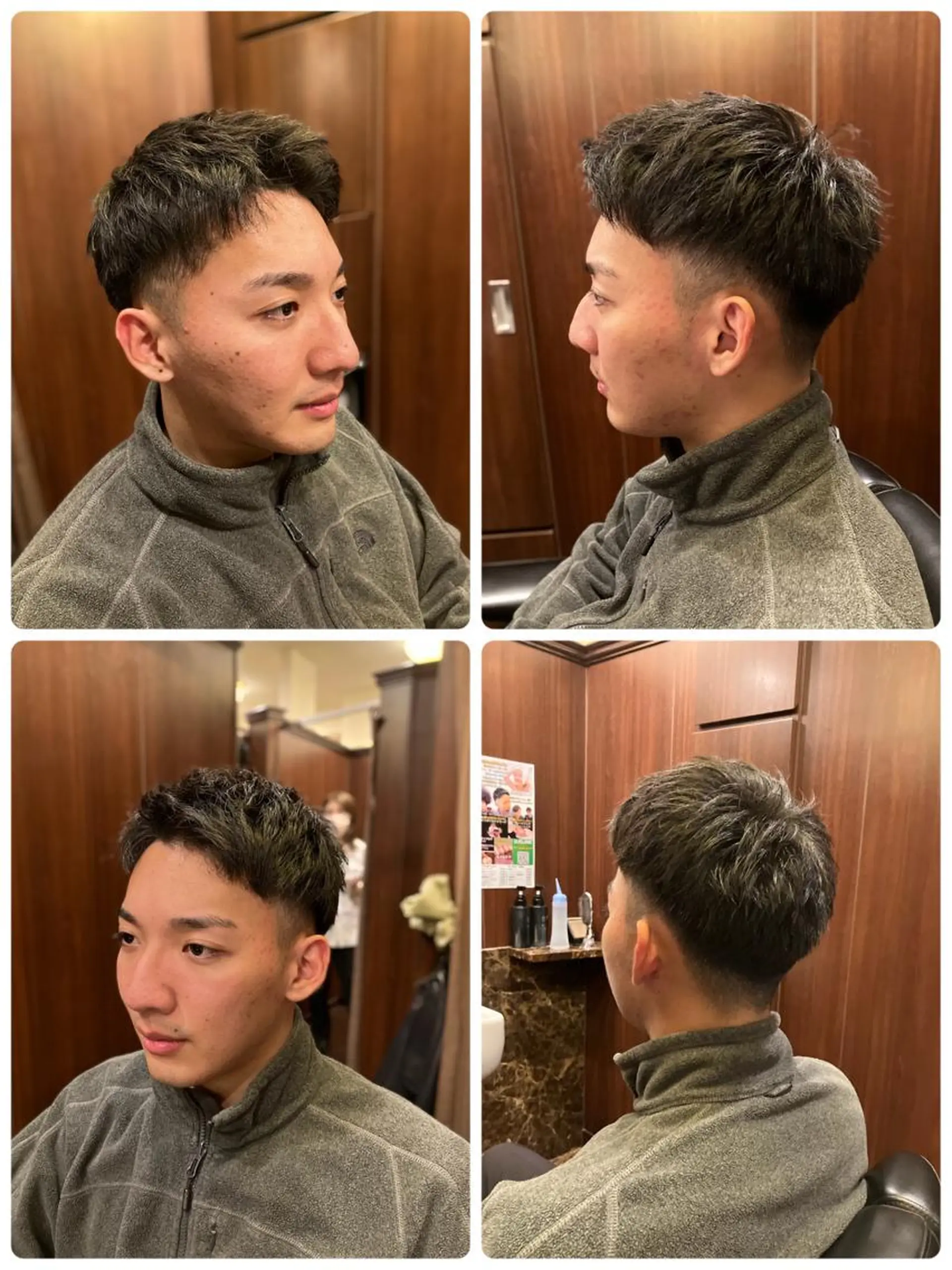 ショート BroTokyo Barbershop 銀座店所属・大河 たいがのヘアスタイル