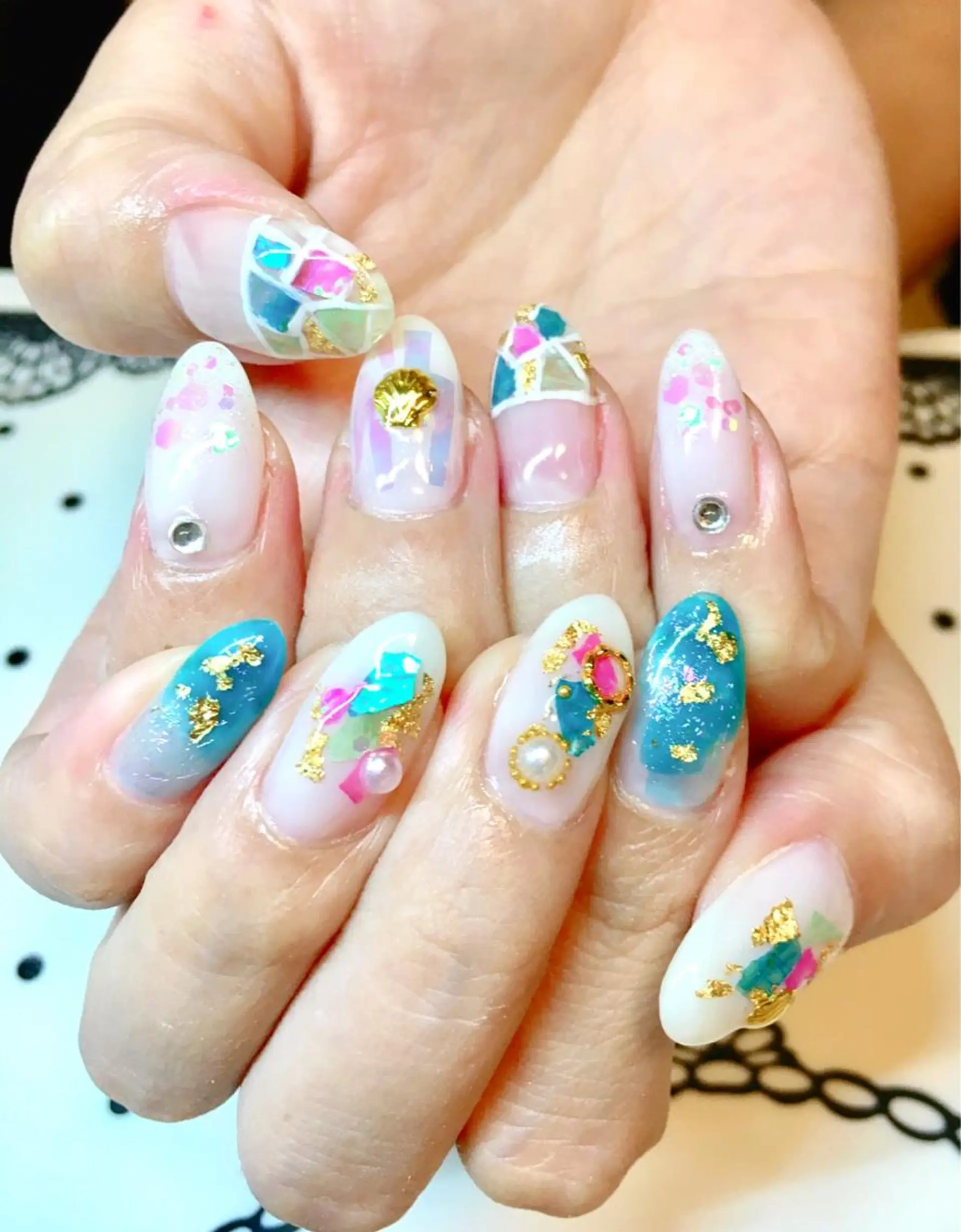 ネイル ハンドネイル nailsalon sugarr所属・nailist cocoのネイルデザイン