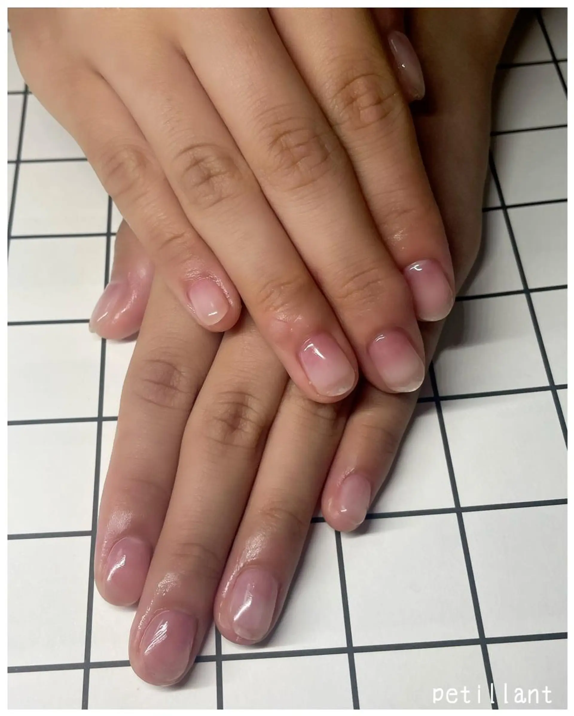 ネイル クリアネイル ハンドネイル ハンドケア petillant所属・nail salon petillantのネイルデザイン