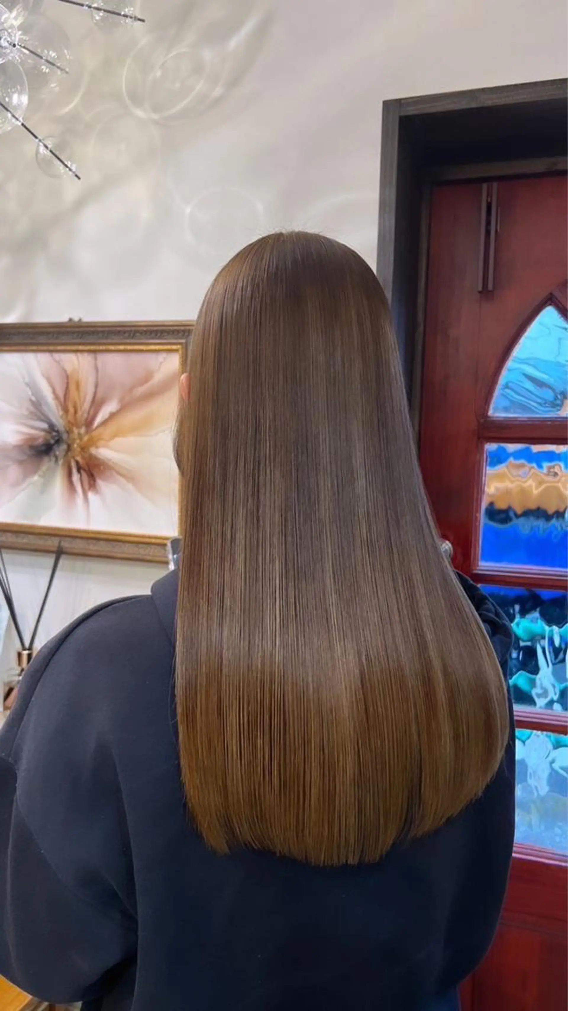 ロング カラー トリートメント カット トリートメント Reve所属・那須野 美月のヘアスタイル