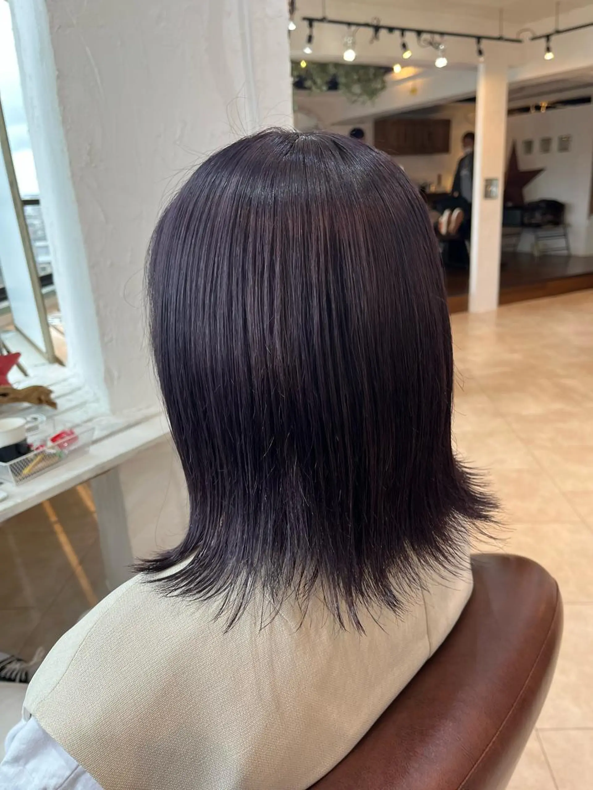 ミディアム カラー 💛ハイトーン💛 りむのヘアスタイル