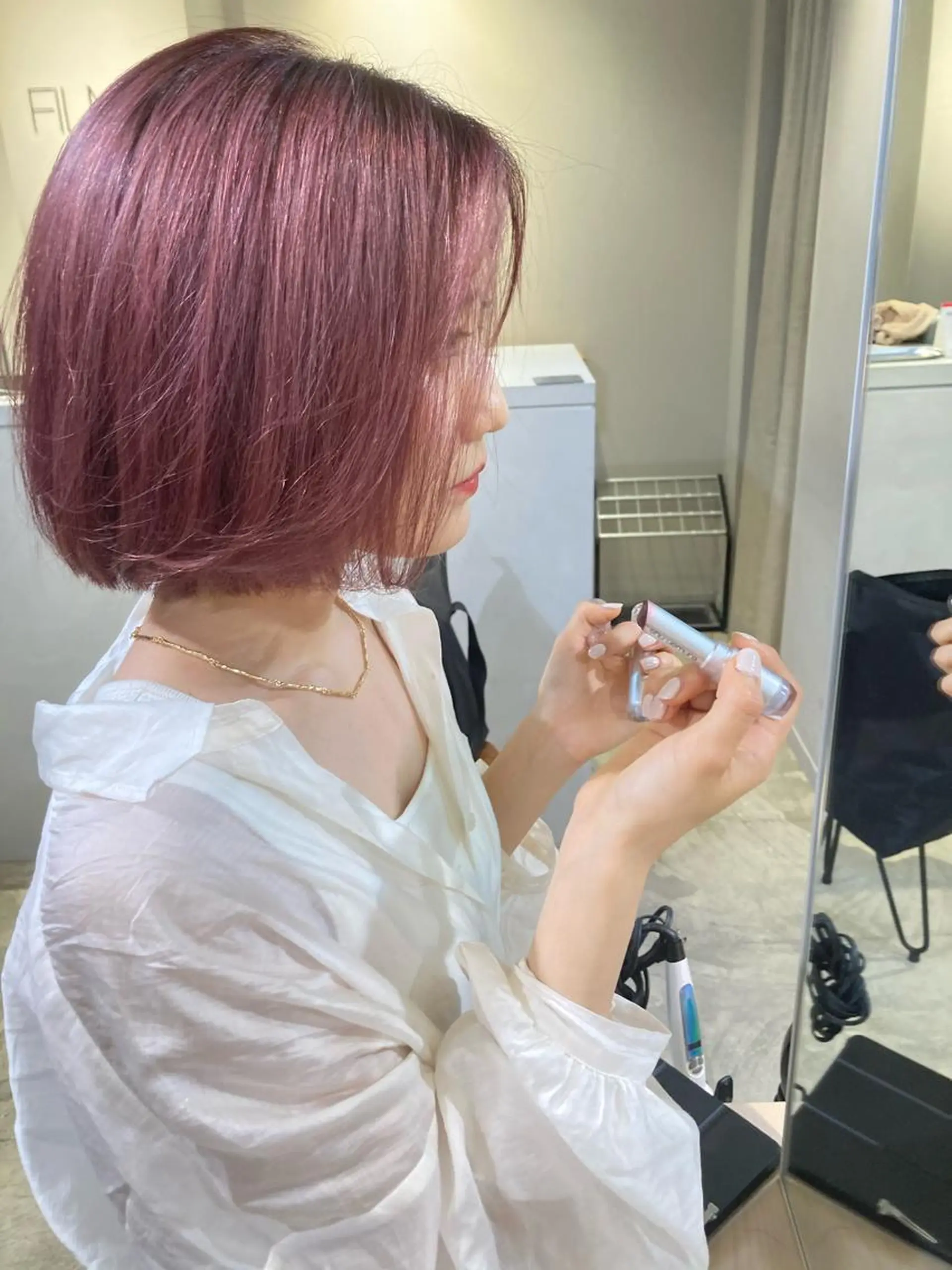 ショート カラー FILMS所属・宮城 星のヘアスタイル