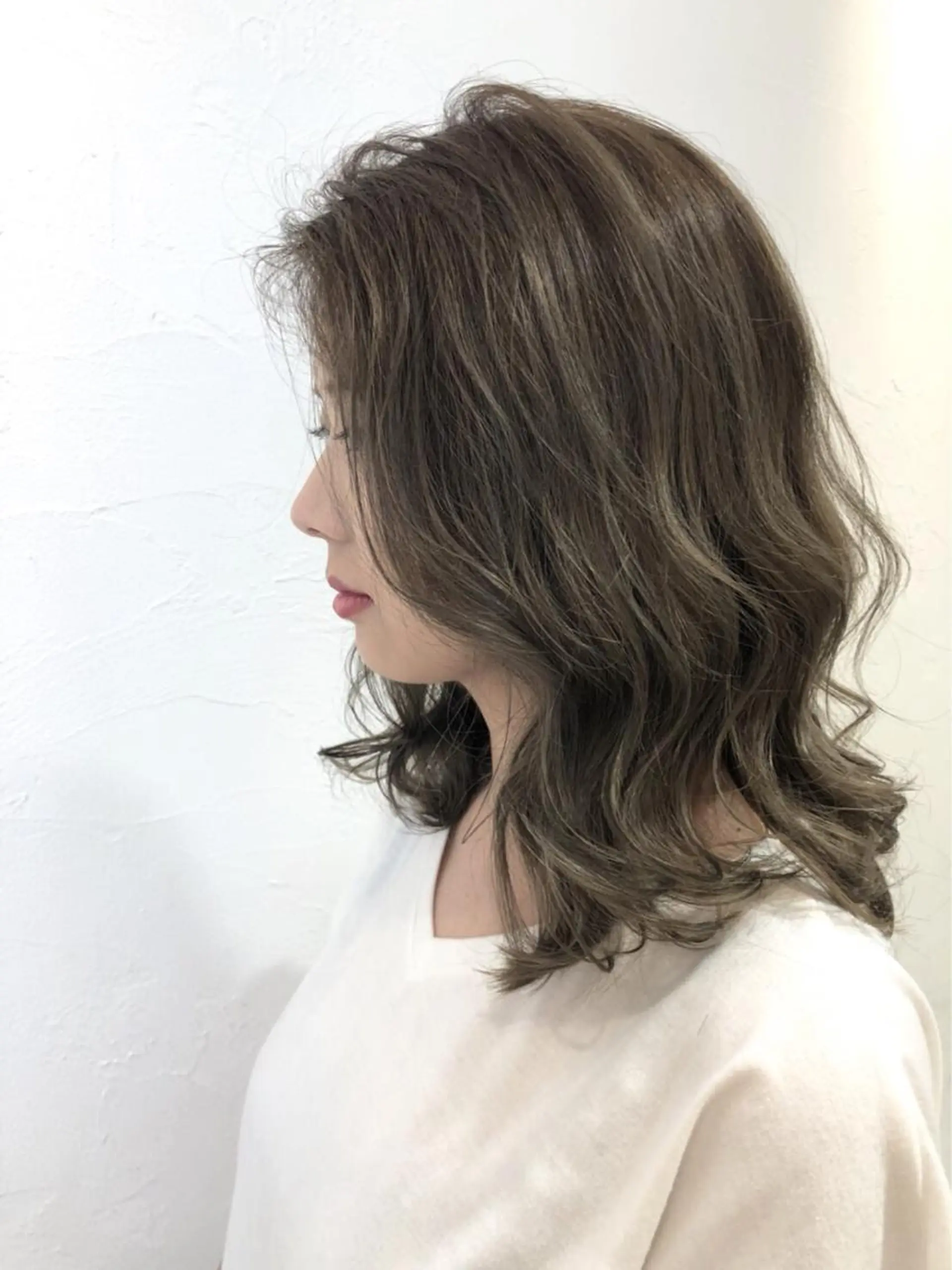 ミディアム 日野・八王子縮毛矯正 ワタナベリョウマのヘアスタイル