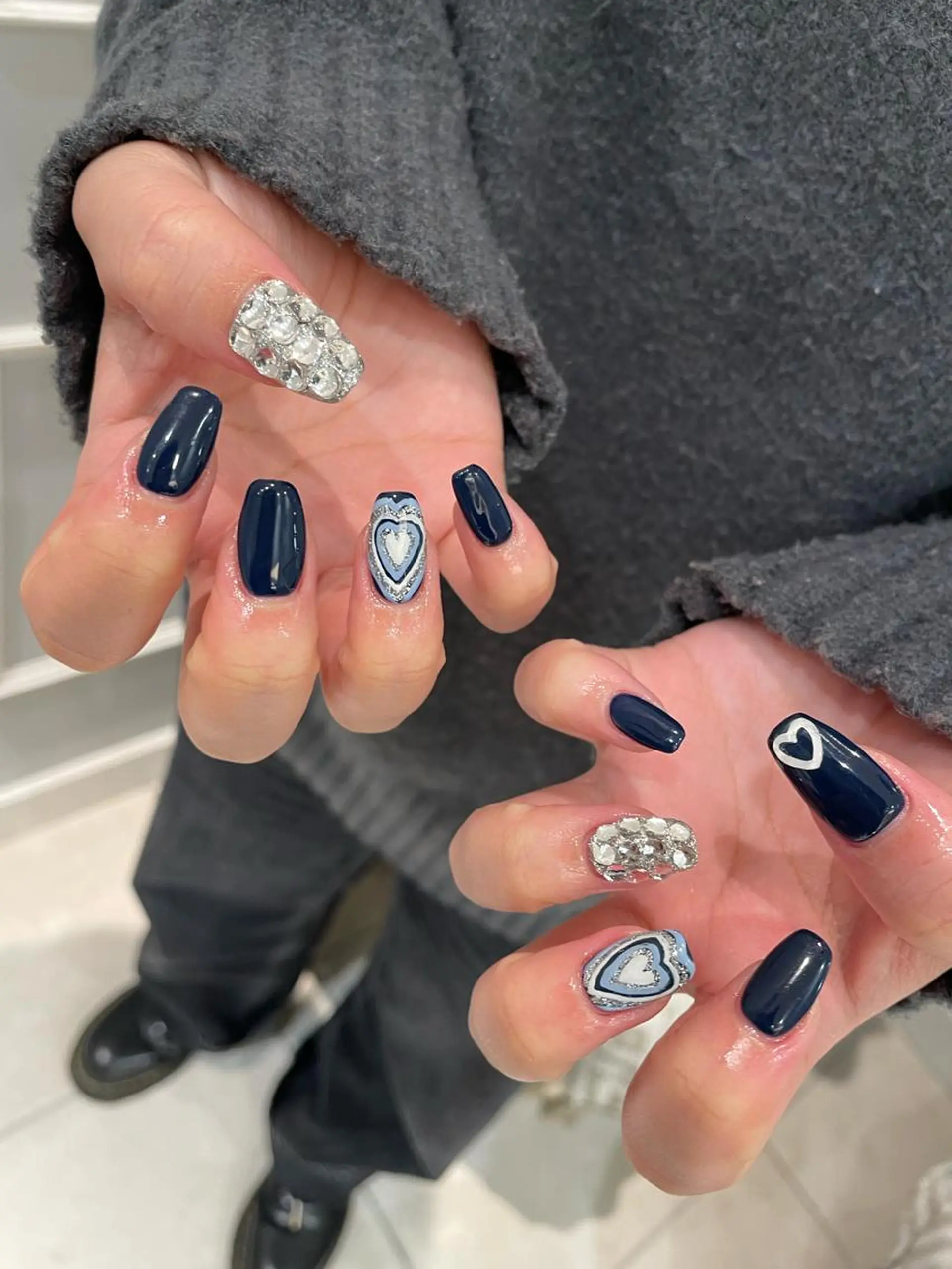 ネイル ハンドネイル 細矢 咲花のネイルデザイン