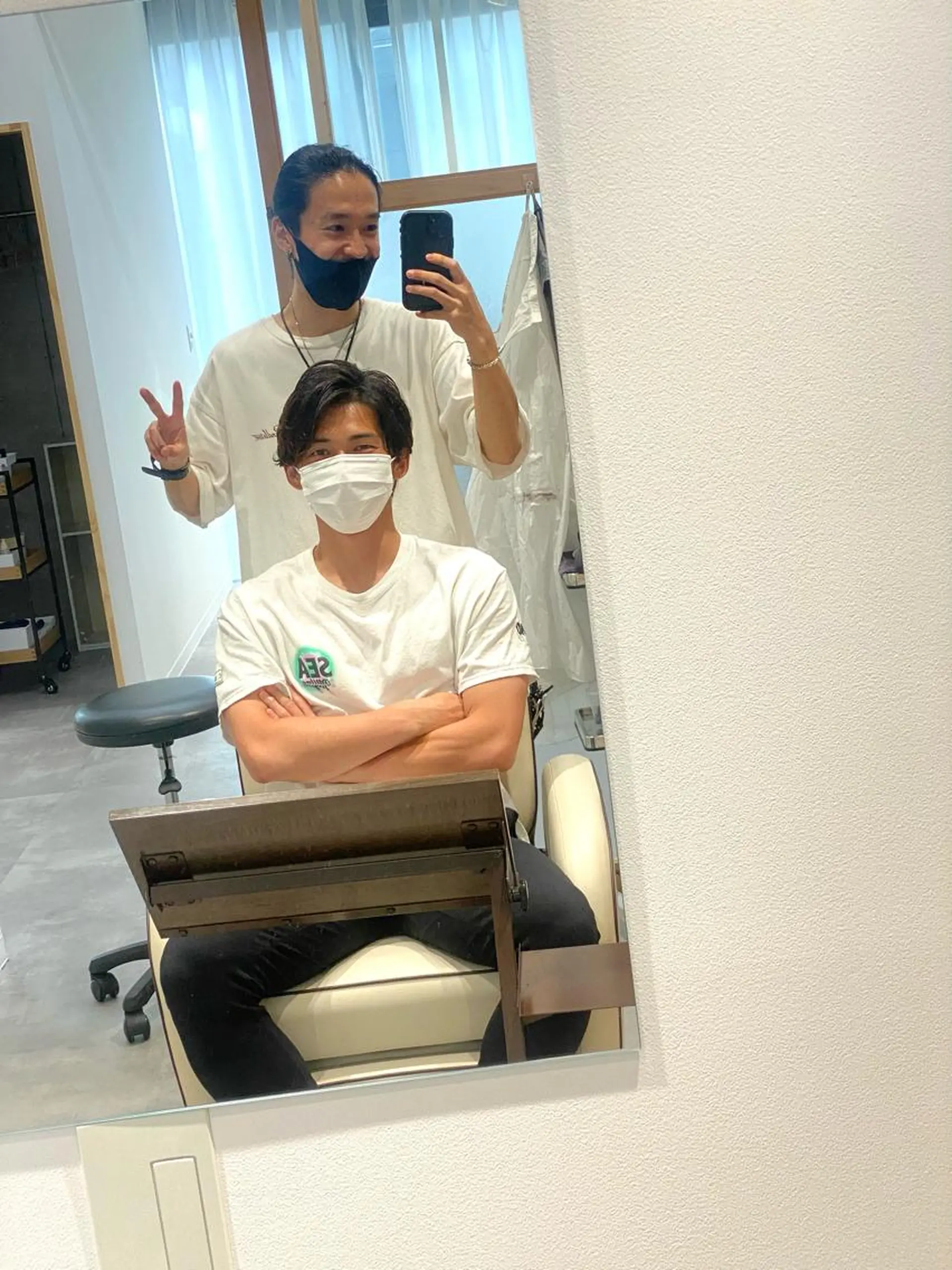 ミディアム カット パーマ ヘッドスパ Forest. -髪質改善-のヘアスタイル