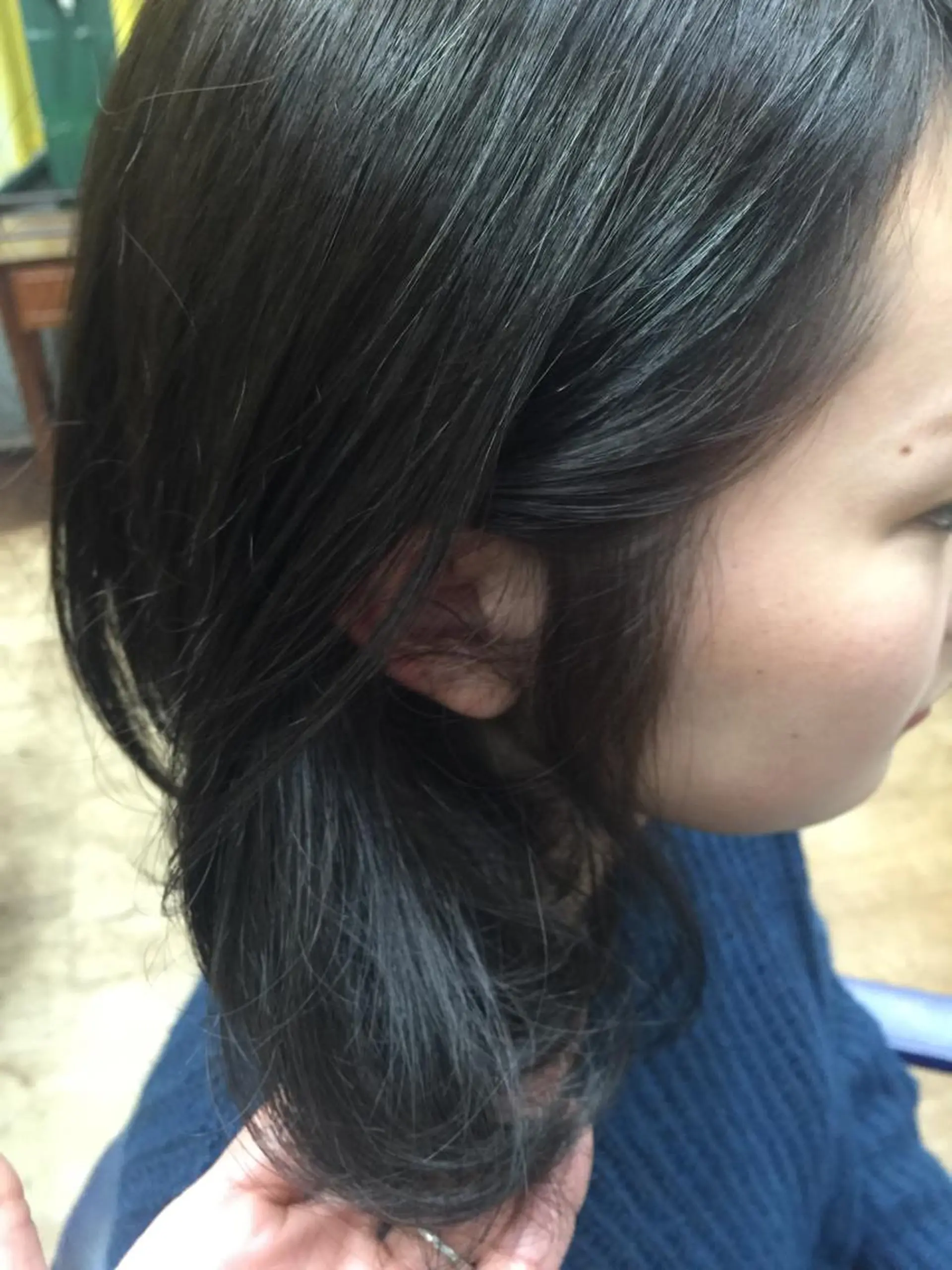 カラー アッシュ アッシュグレー Hair  Design Lima所属・中村 海のヘアスタイル