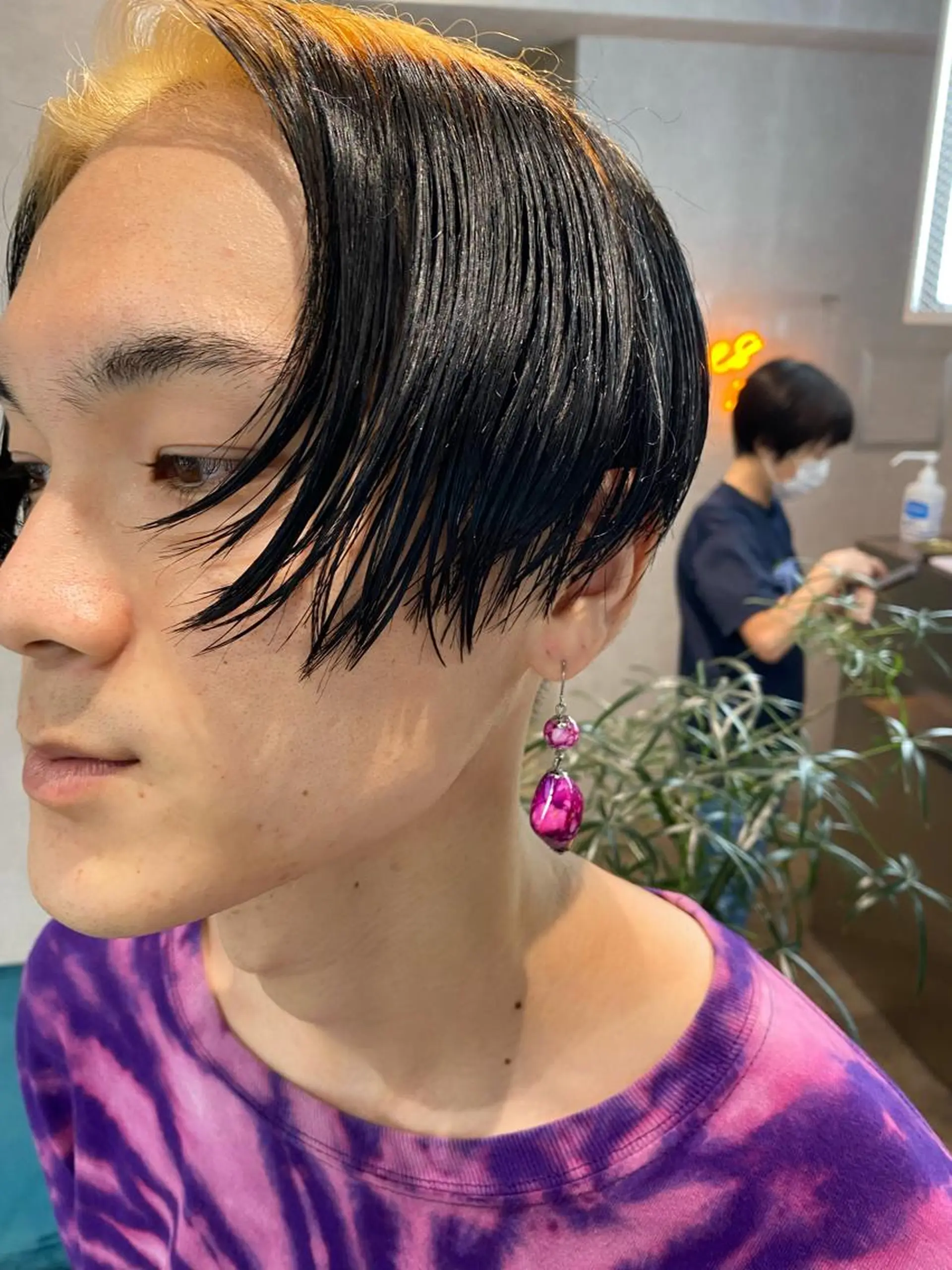 ショート カラー ヘアアレンジ メンズ XENA表参道 MIKUのヘアスタイル