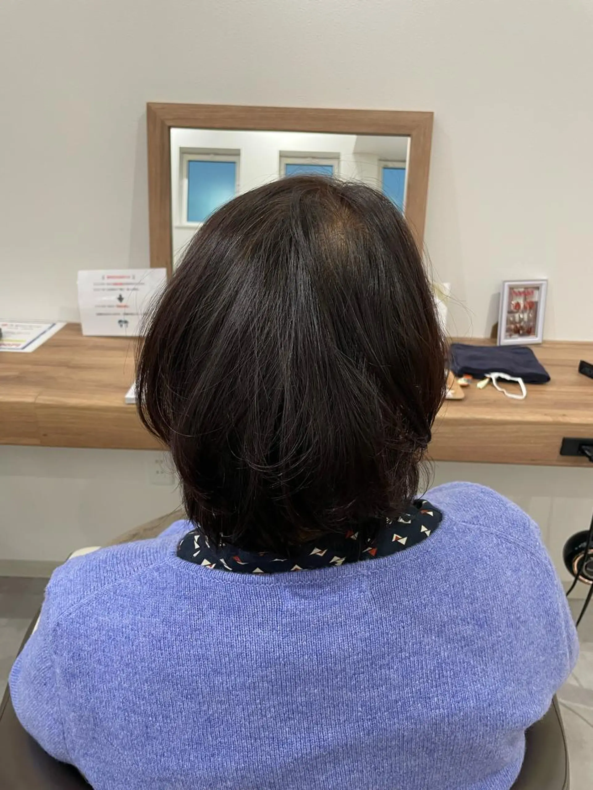 ミディアム トリートメント no4ナチュラル戸祭所属・山越 美裕樹のヘアスタイル