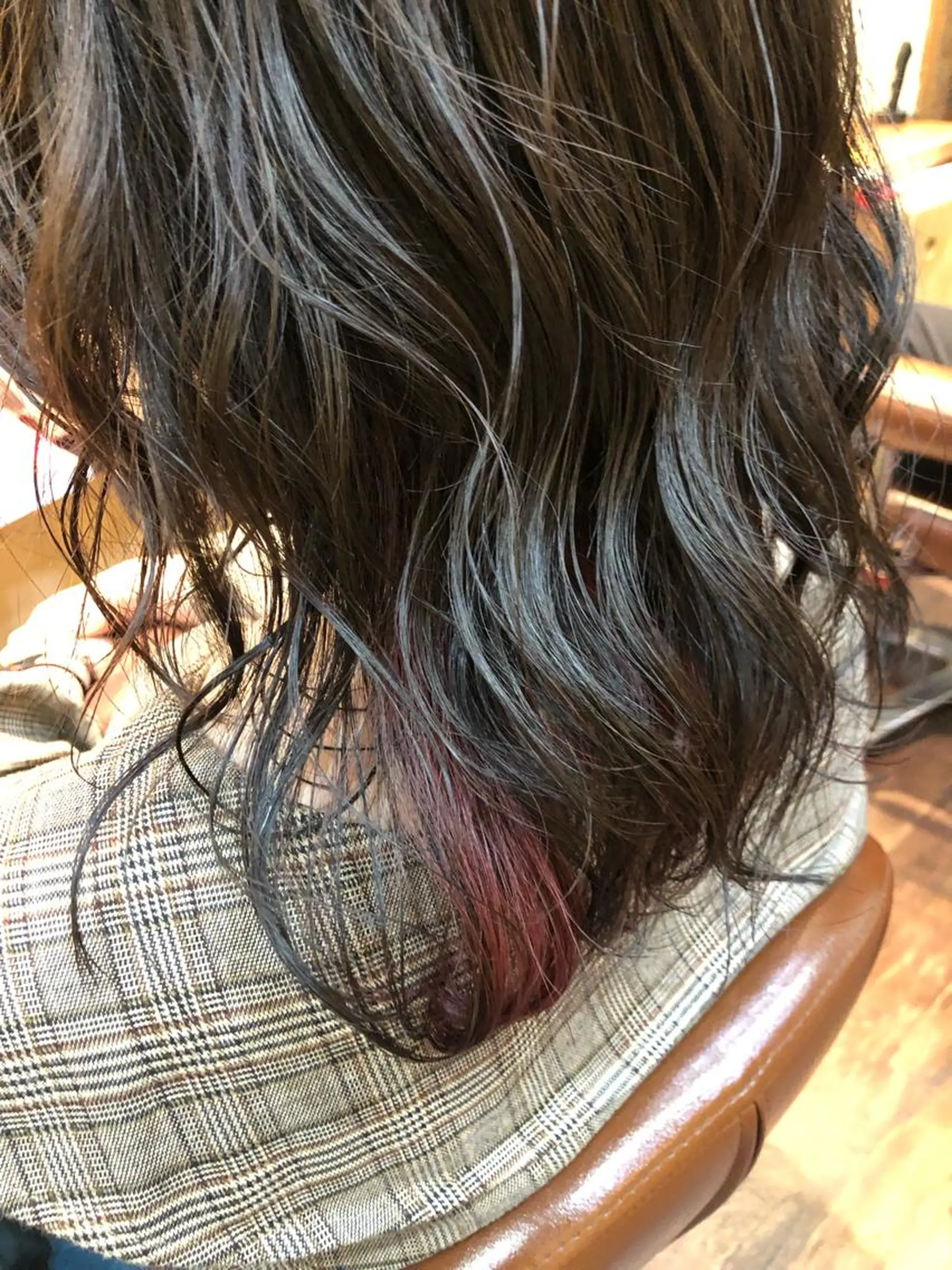 ミディアム パープルカラー ✨🌿大人可愛い愛さ れhair🌿✨松本のヘアスタイル