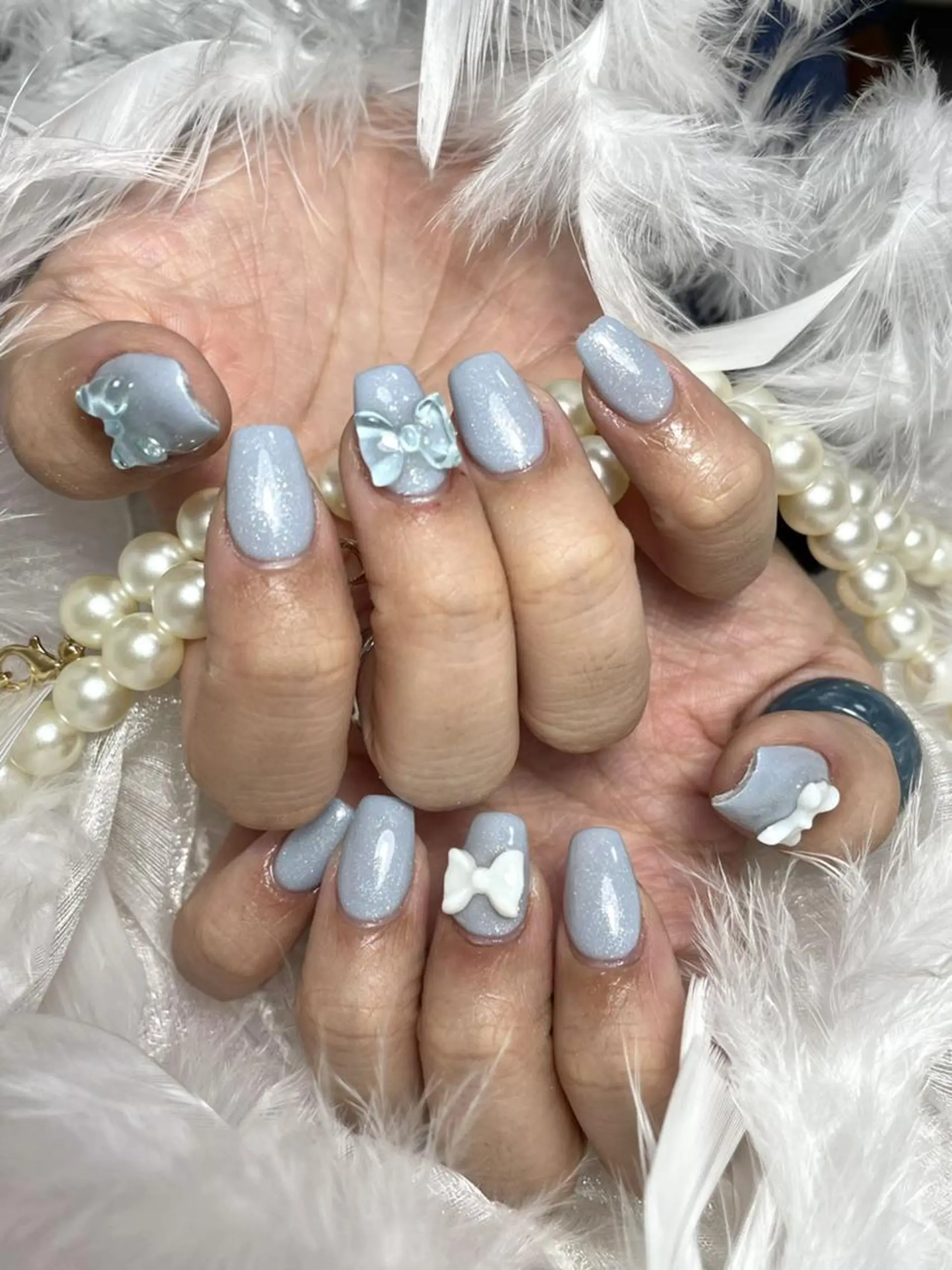 ネイル ハンドネイル Yu Li ネイルのネイルデザイン