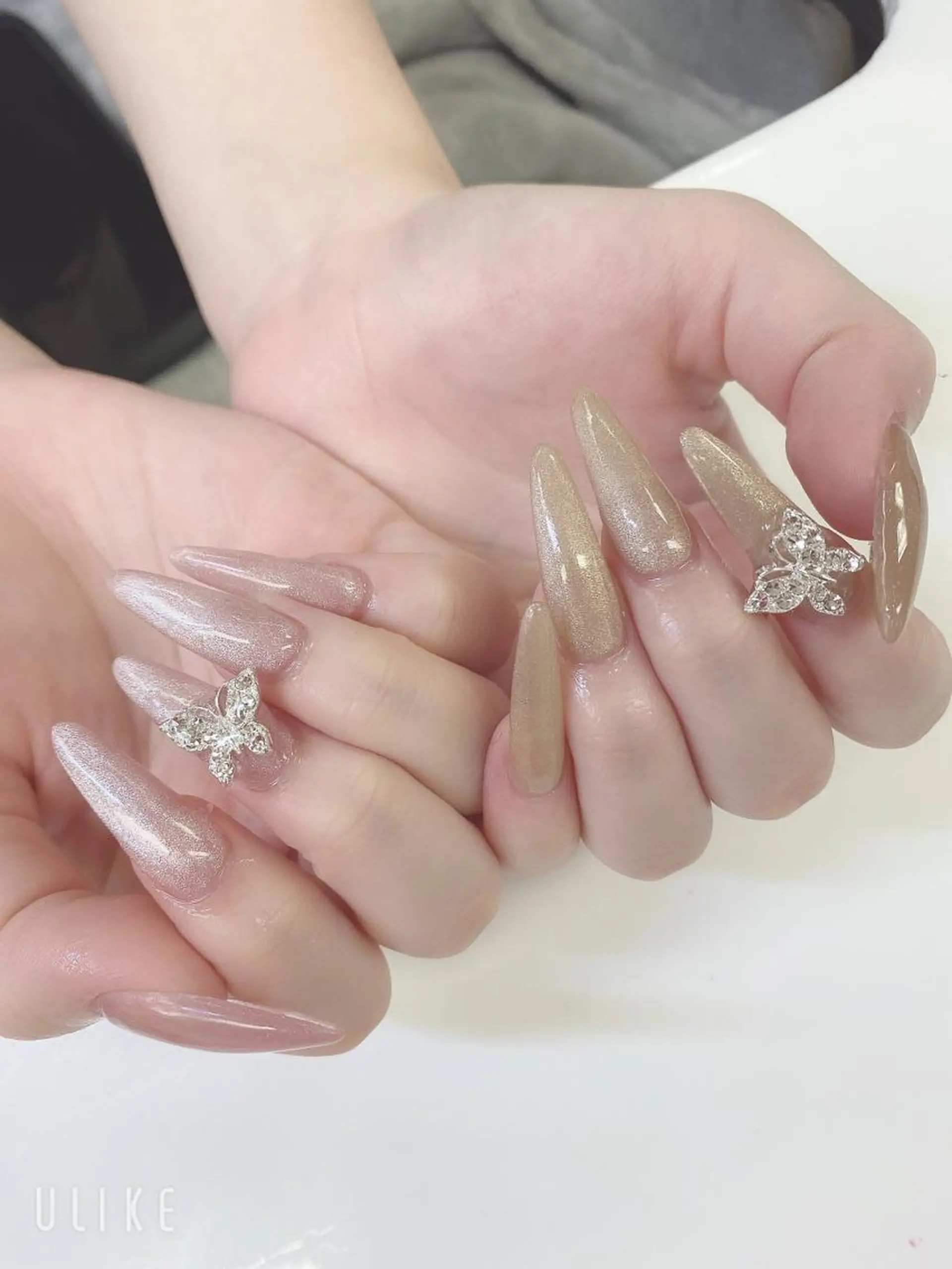 ロング ハンドネイル JNA認定講師🌸 RIEのネイルデザイン