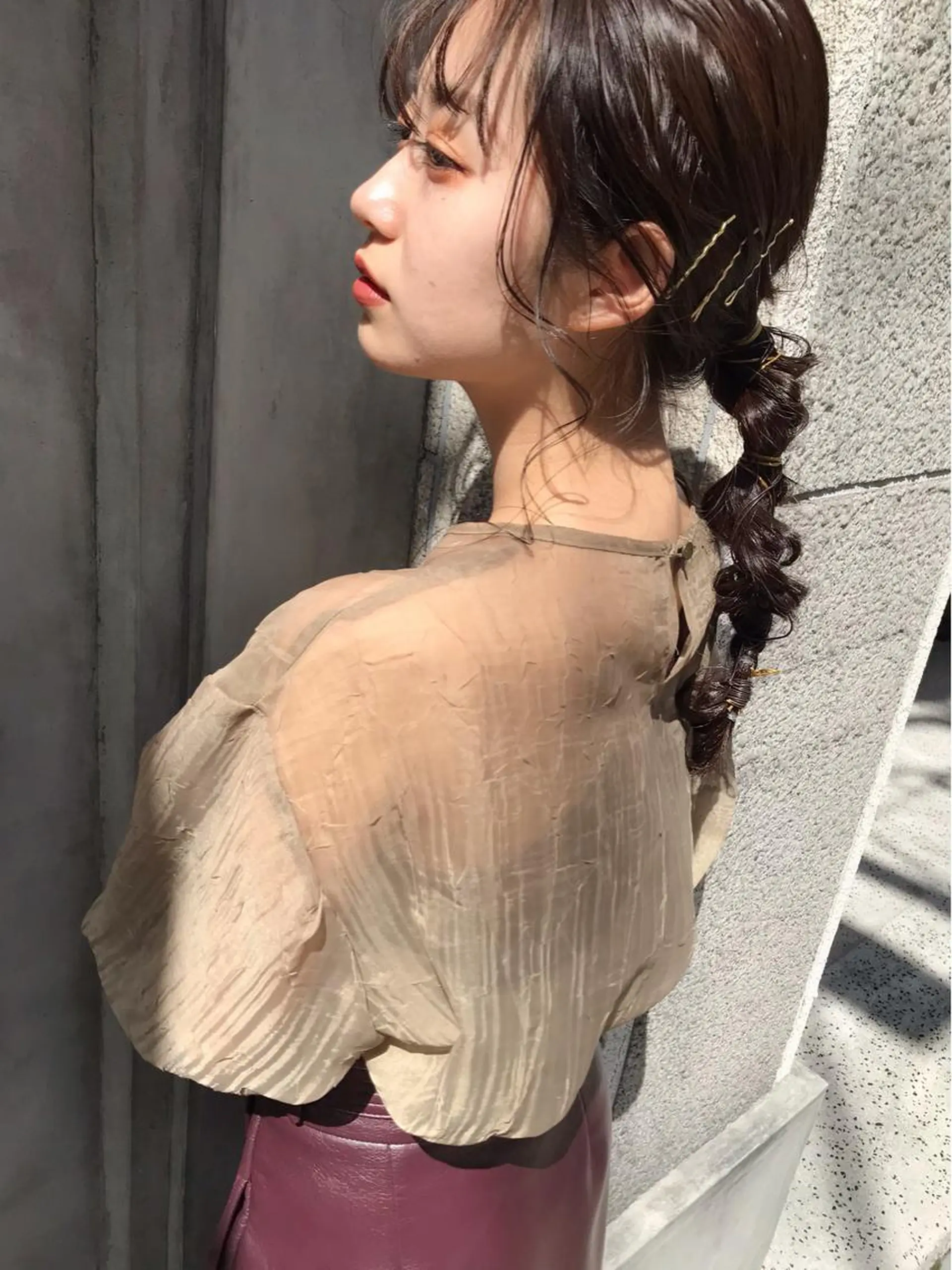 ヘアアレンジ ヘアセット 韓国 / 中国ヘア 🦋Noniのヘアスタイル