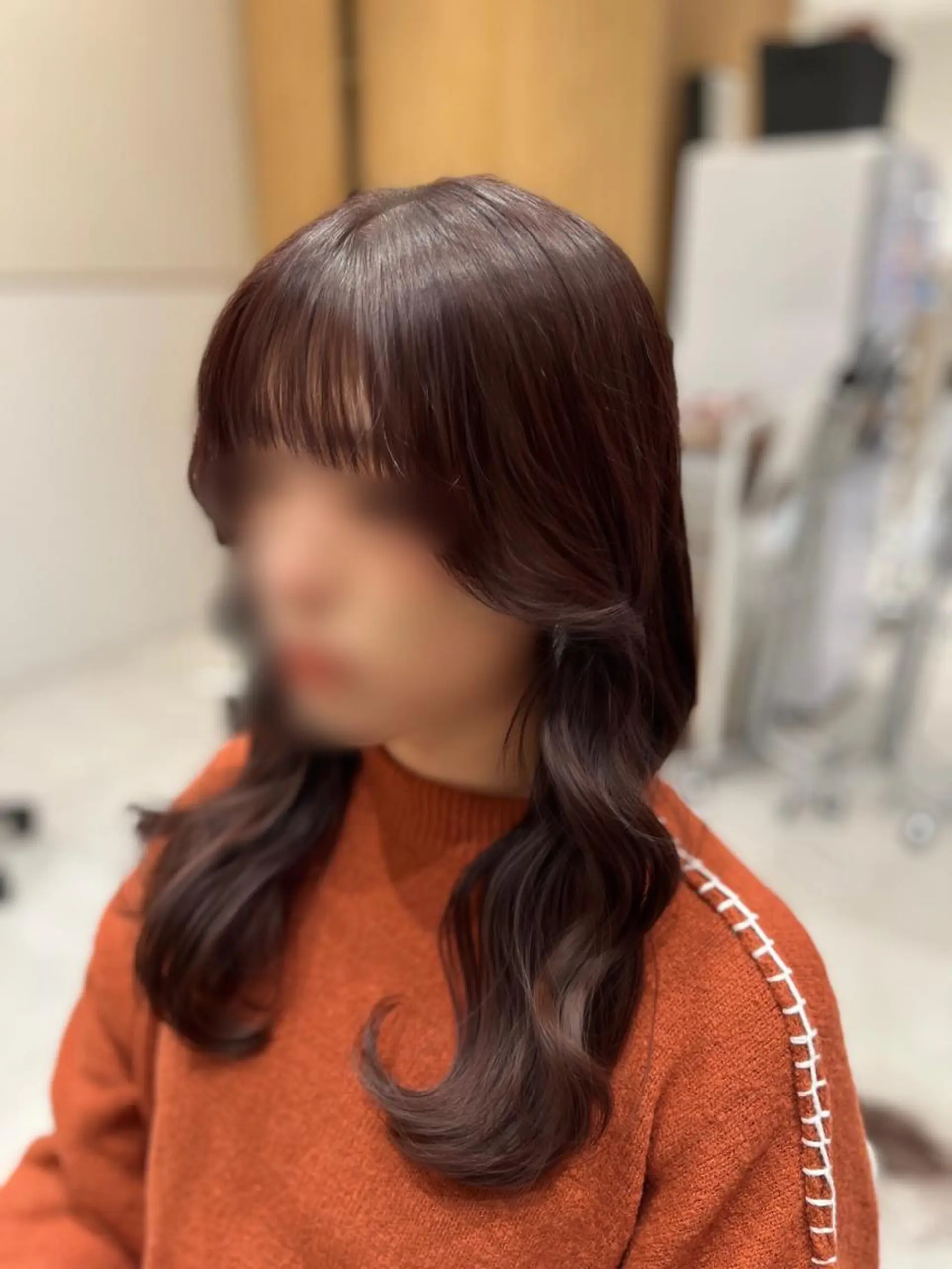 ロング 赤羽今日子/レイヤー /盛れる顔まわりのヘアスタイル