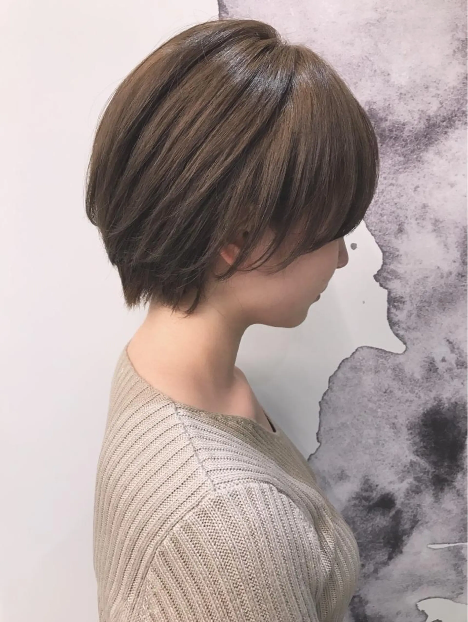 ショート カラー ナツメダ ダイキのヘアスタイル