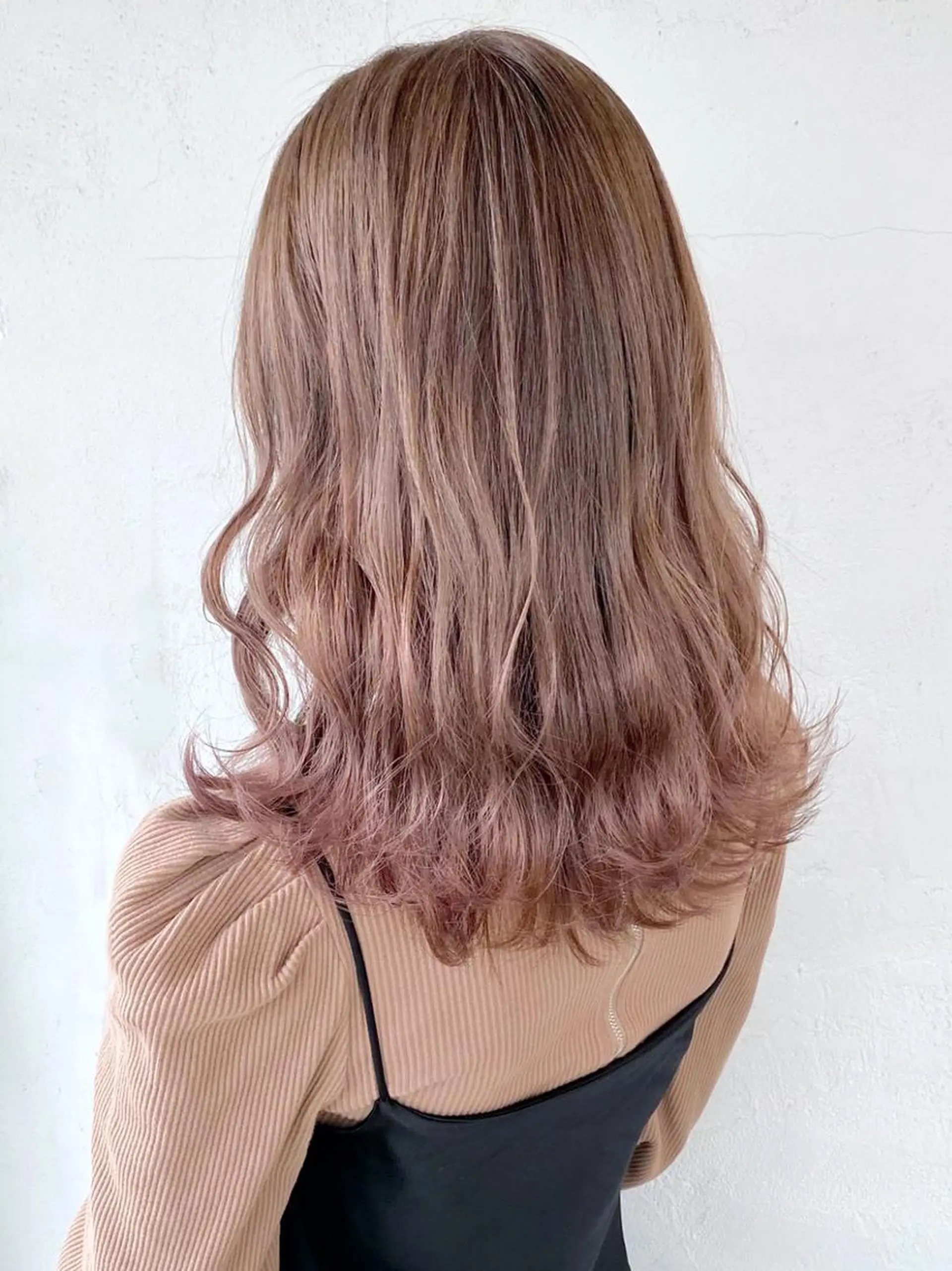 ミディアム カラー パーマ ヘアアレンジ ITbyALBUM 浦和店のヘアスタイル