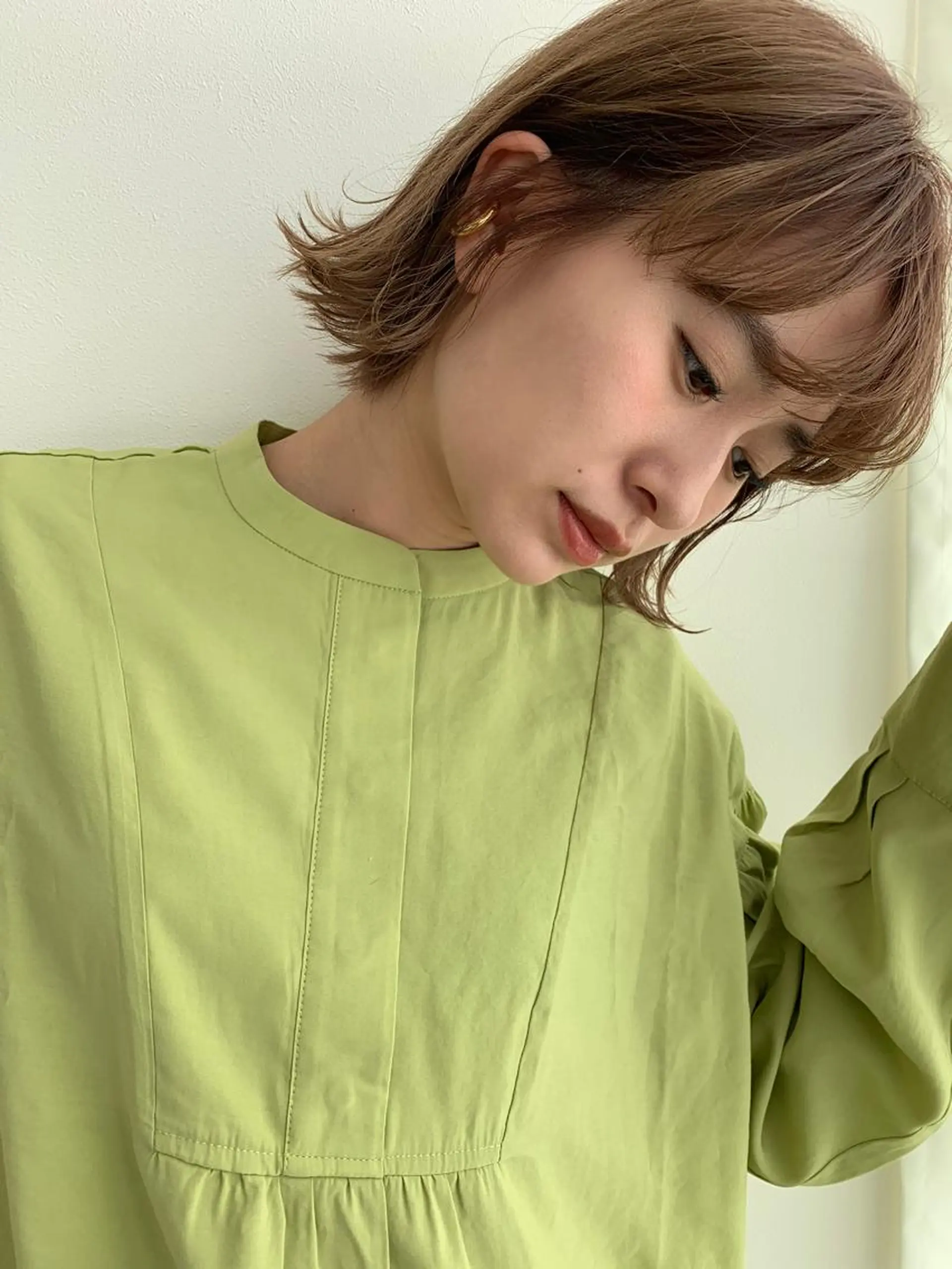 ミディアム ANY／SUE 千葉パーマのヘアスタイル