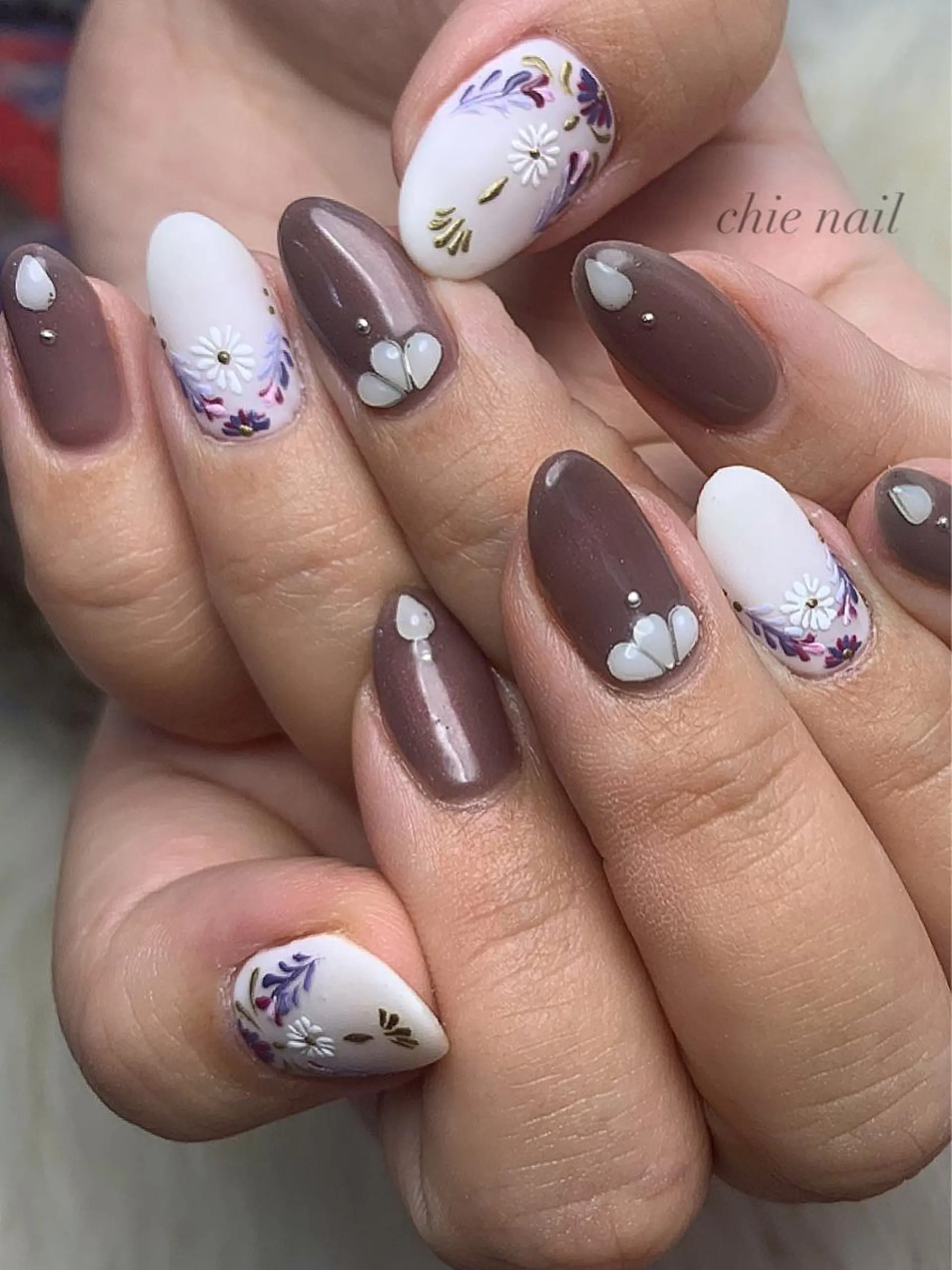 ネイル ハンドネイル 森ノ宮❤︎ chieのネイルデザイン