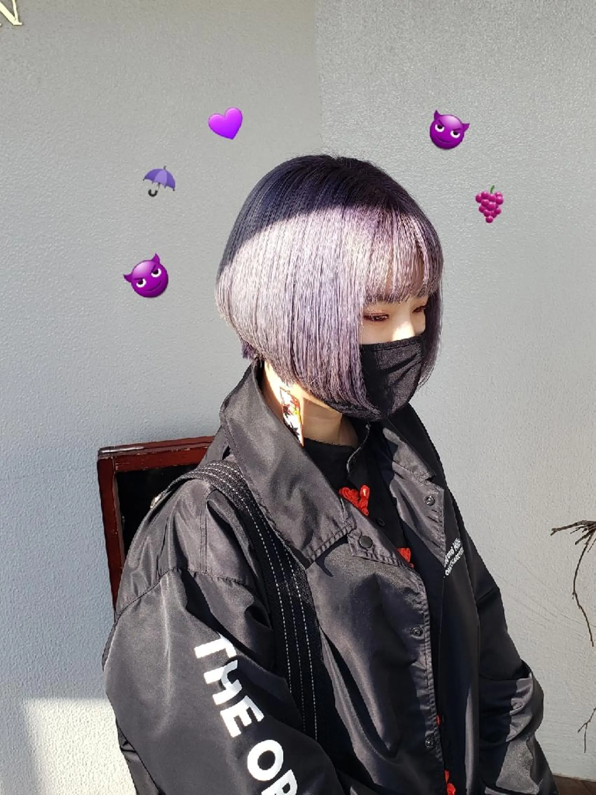 ショート カラー 神谷 涼のヘアスタイル