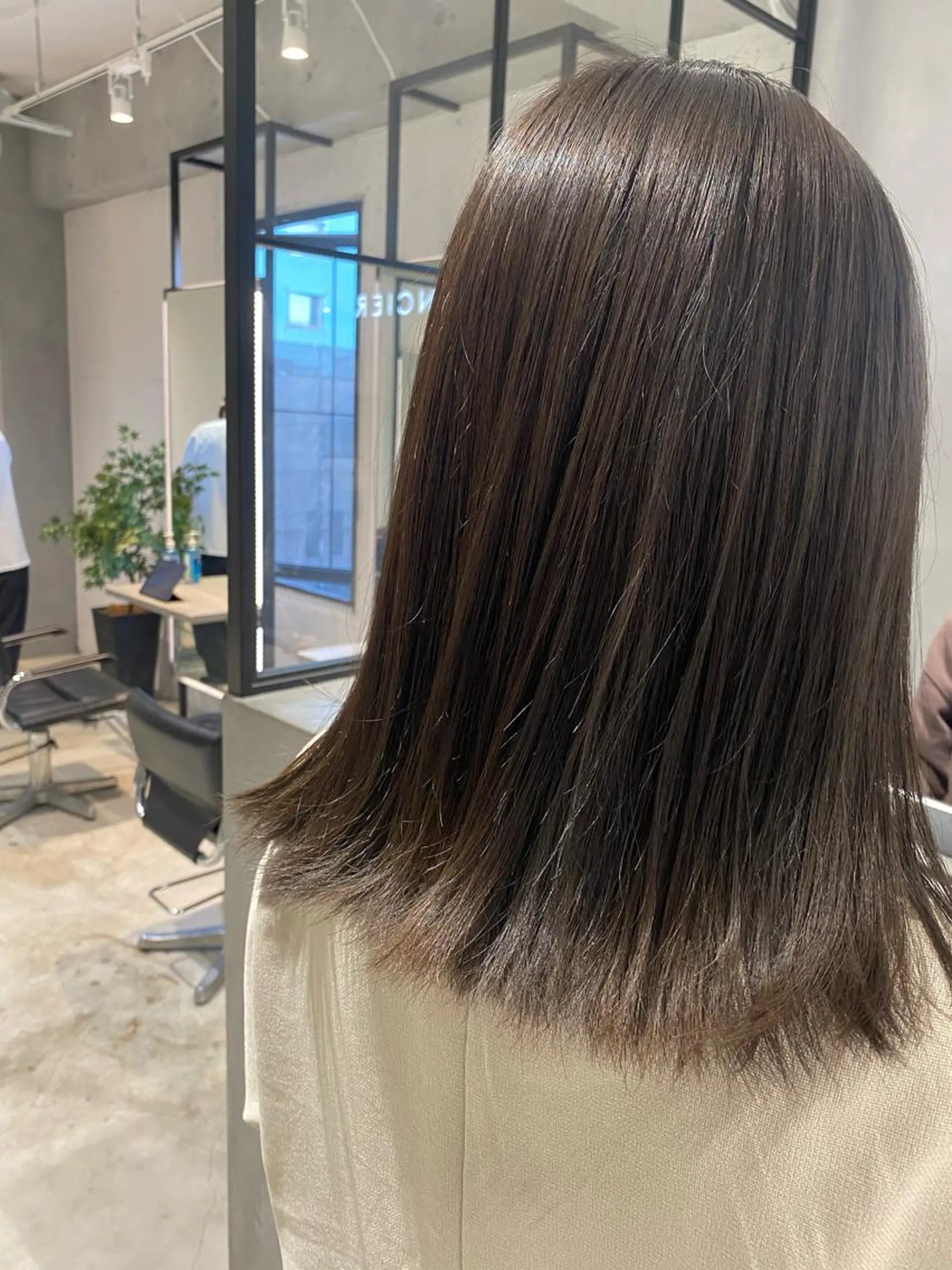 カラー 髪質改善/縮毛矯正 レイヤー/松川匠のヘアスタイル