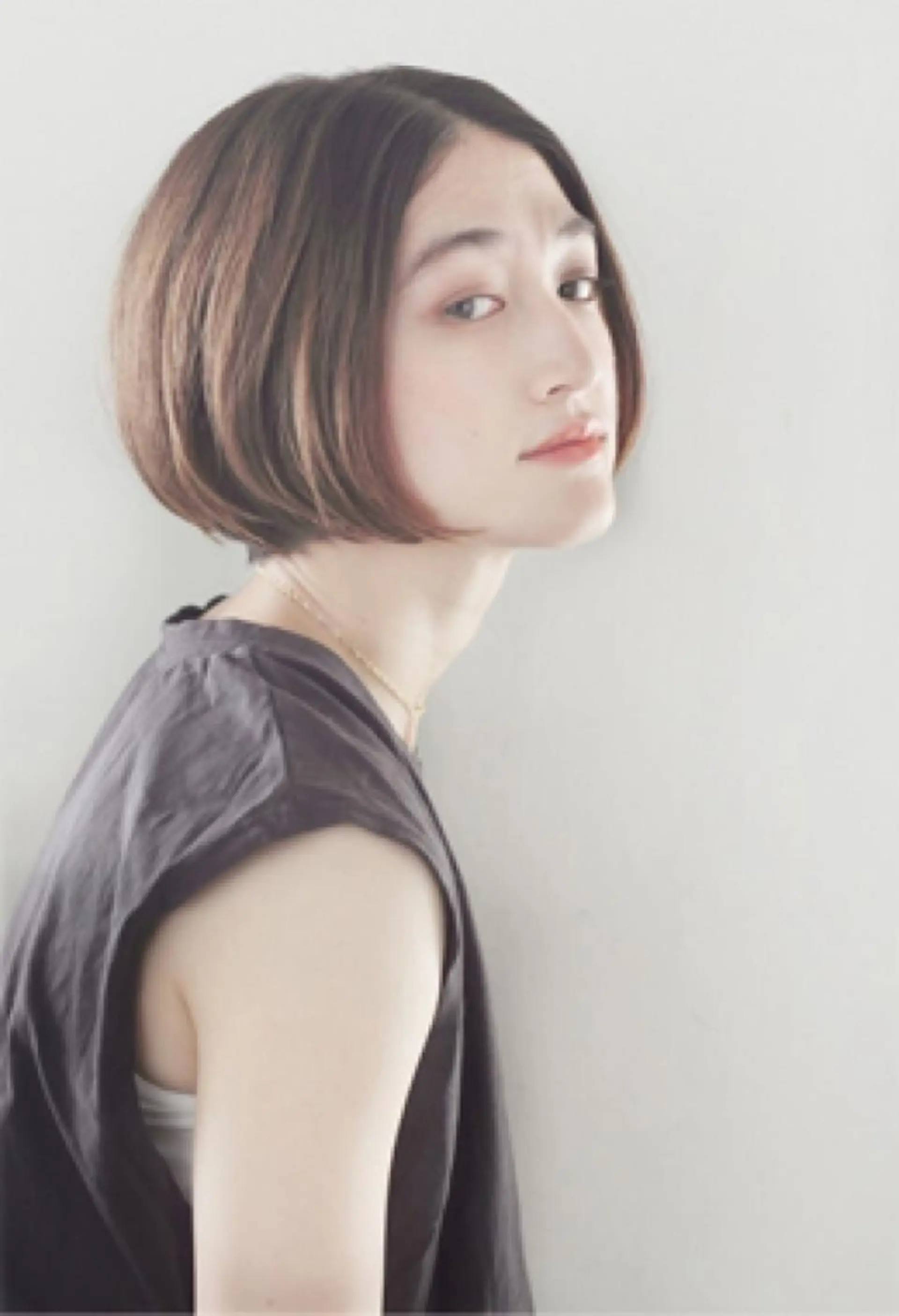 ショート パーマ 松岡 知のヘアスタイル
