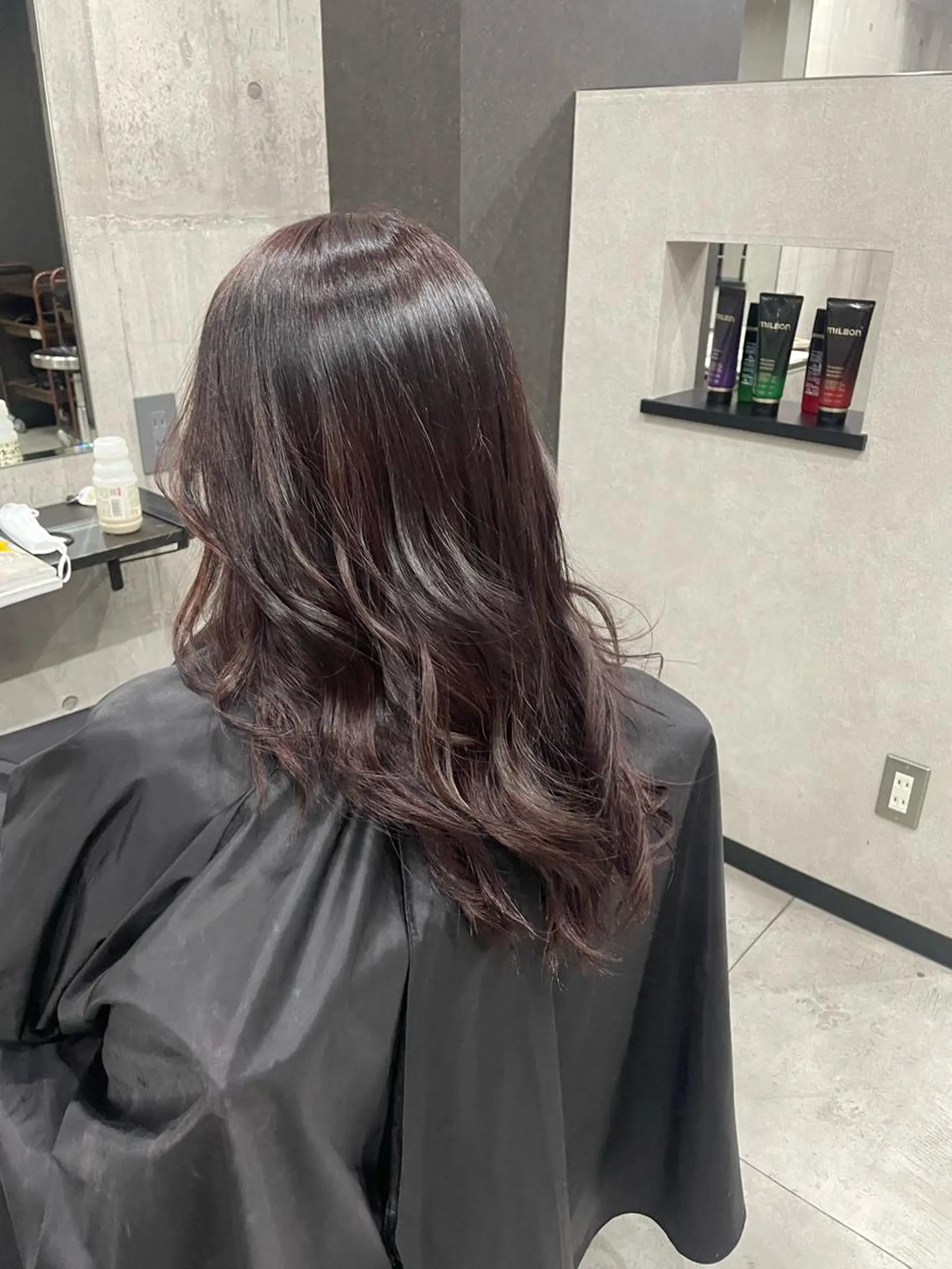 カラー ピンクカラー hair salon RISH所属・小川 未来光のヘアスタイル