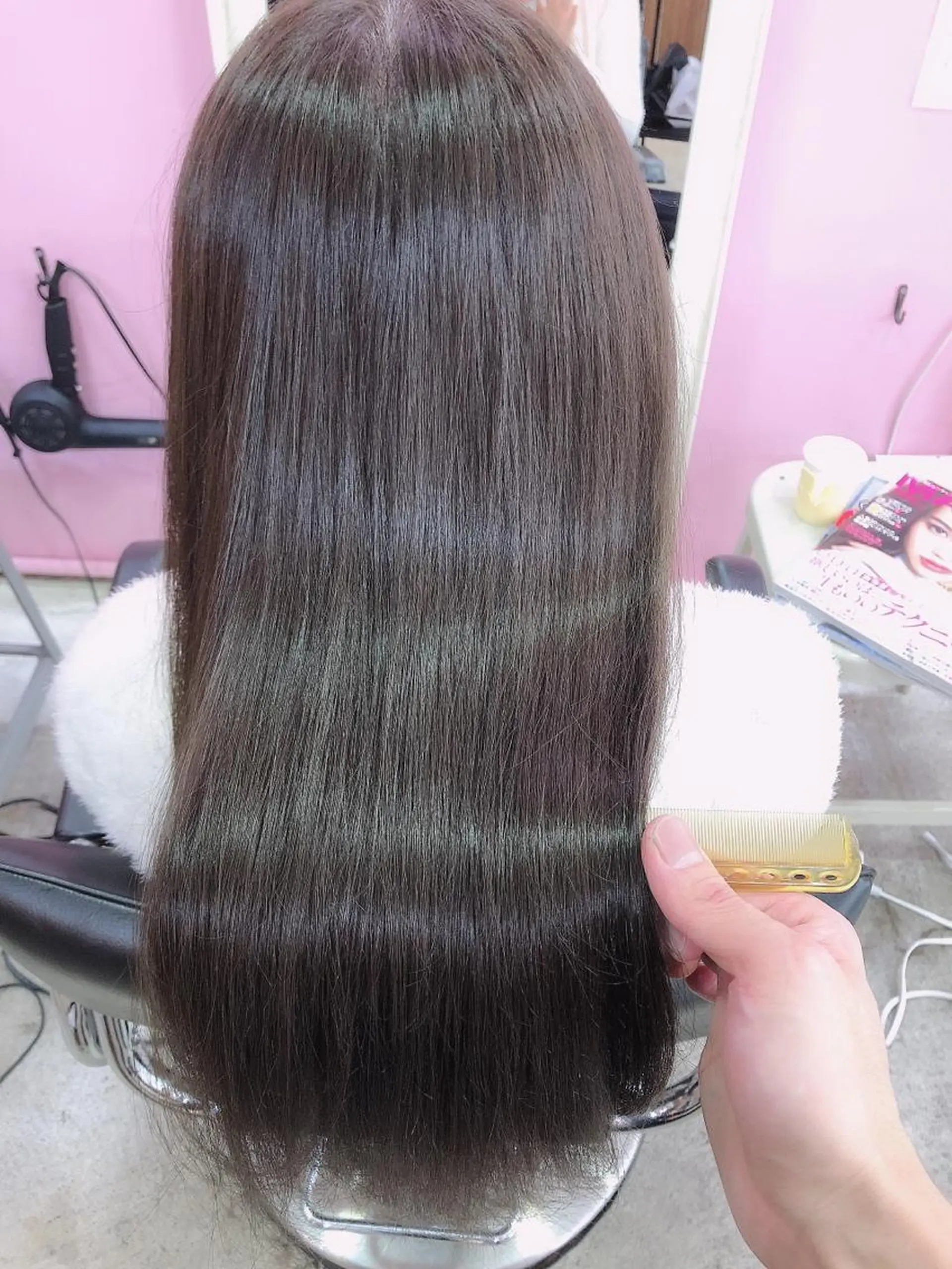 ロング カラー カット トリートメント ヘッドスパ 浦山 和之のヘアスタイル