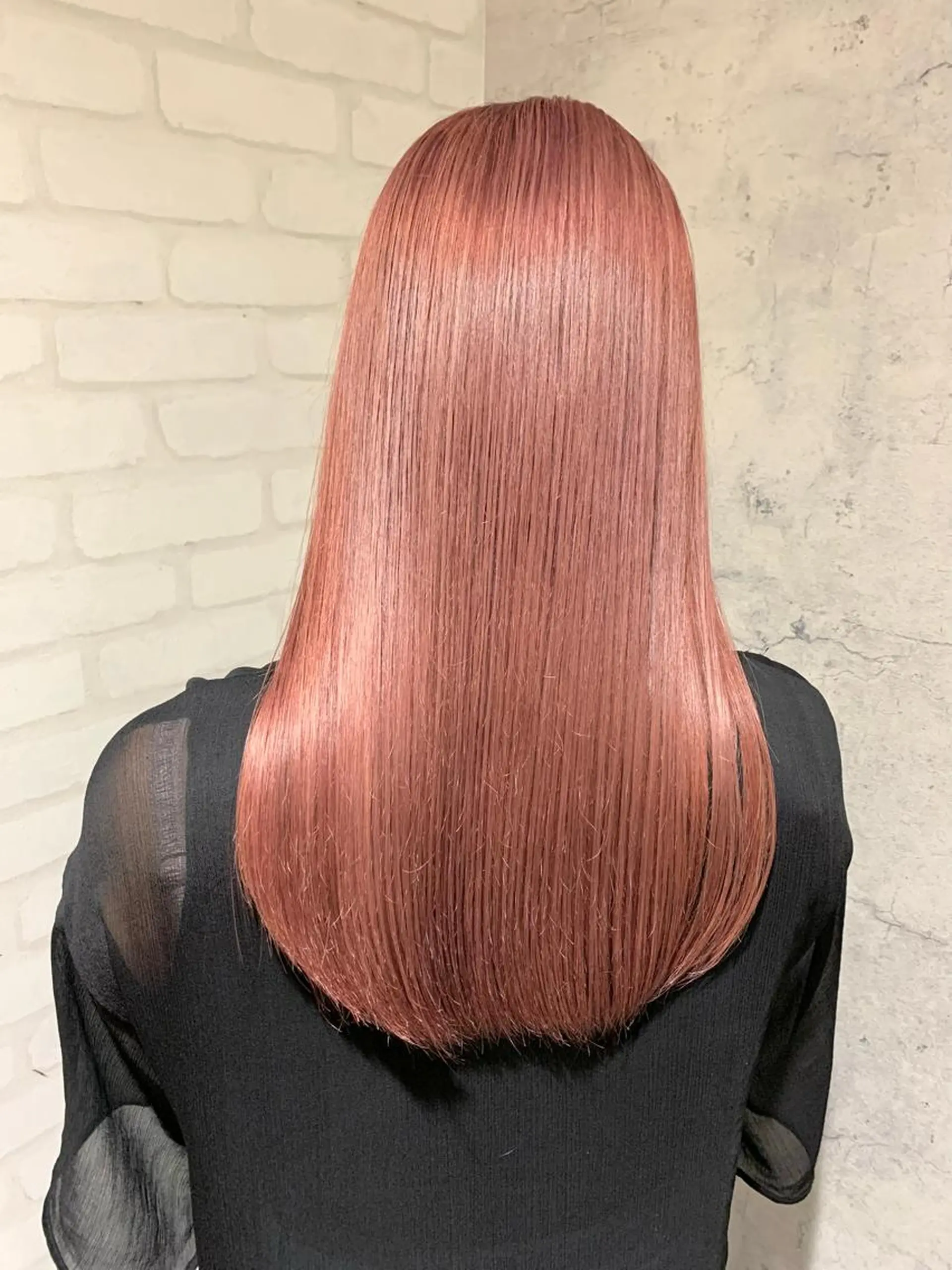 ミディアム カラー ブリーチ ケアブリーチ ピンクカラー カット ヘアカラー トリートメント 🎀髪質改善・艶髪カ ラー🎀YUMEKAのヘアスタイル