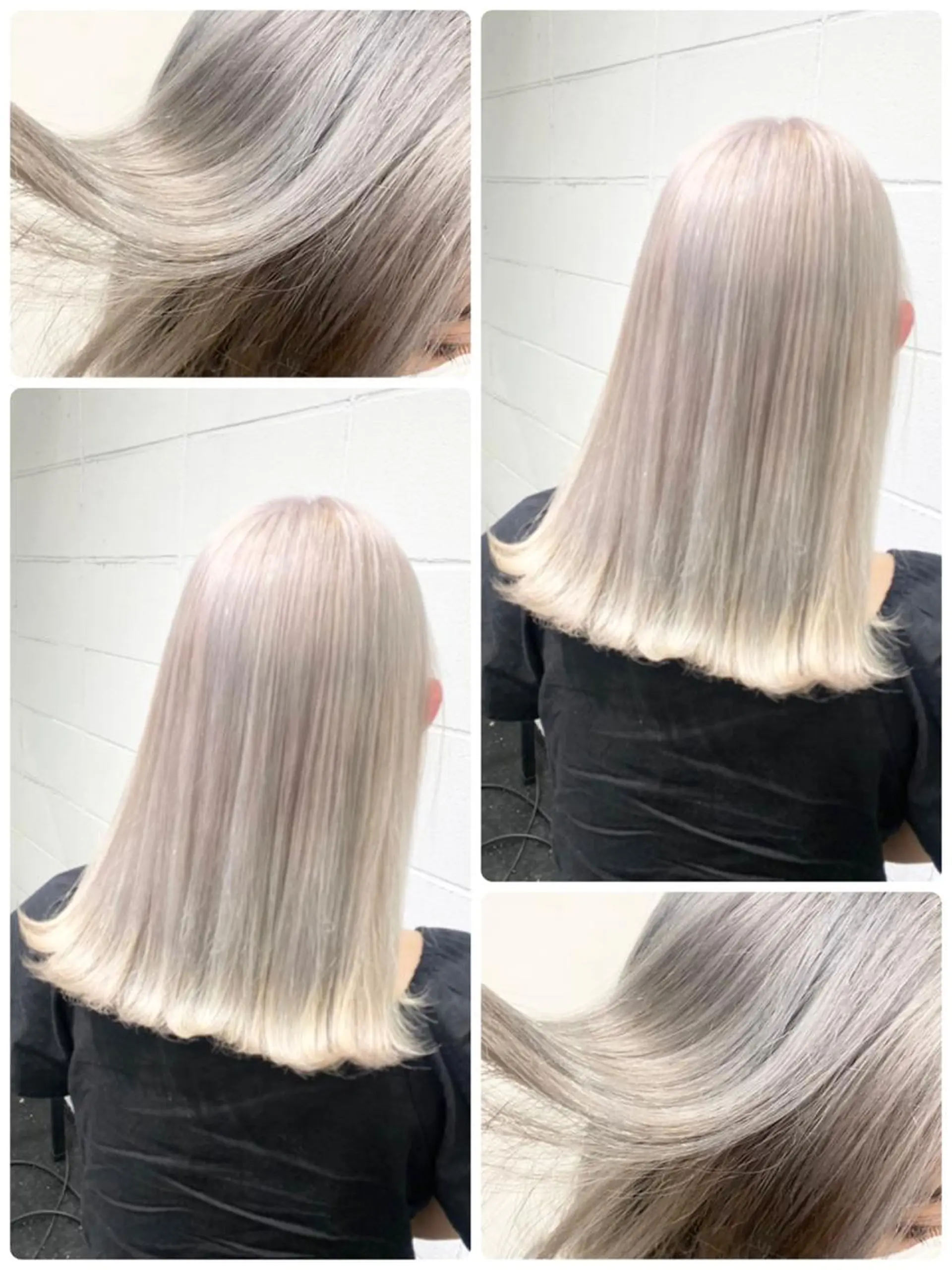 ミディアム カラー ヘアアレンジ メンズ nico TOKYO 渋谷所属・ブリーチ　ハイトーン 特化🌈フジタハルキのヘアスタイル