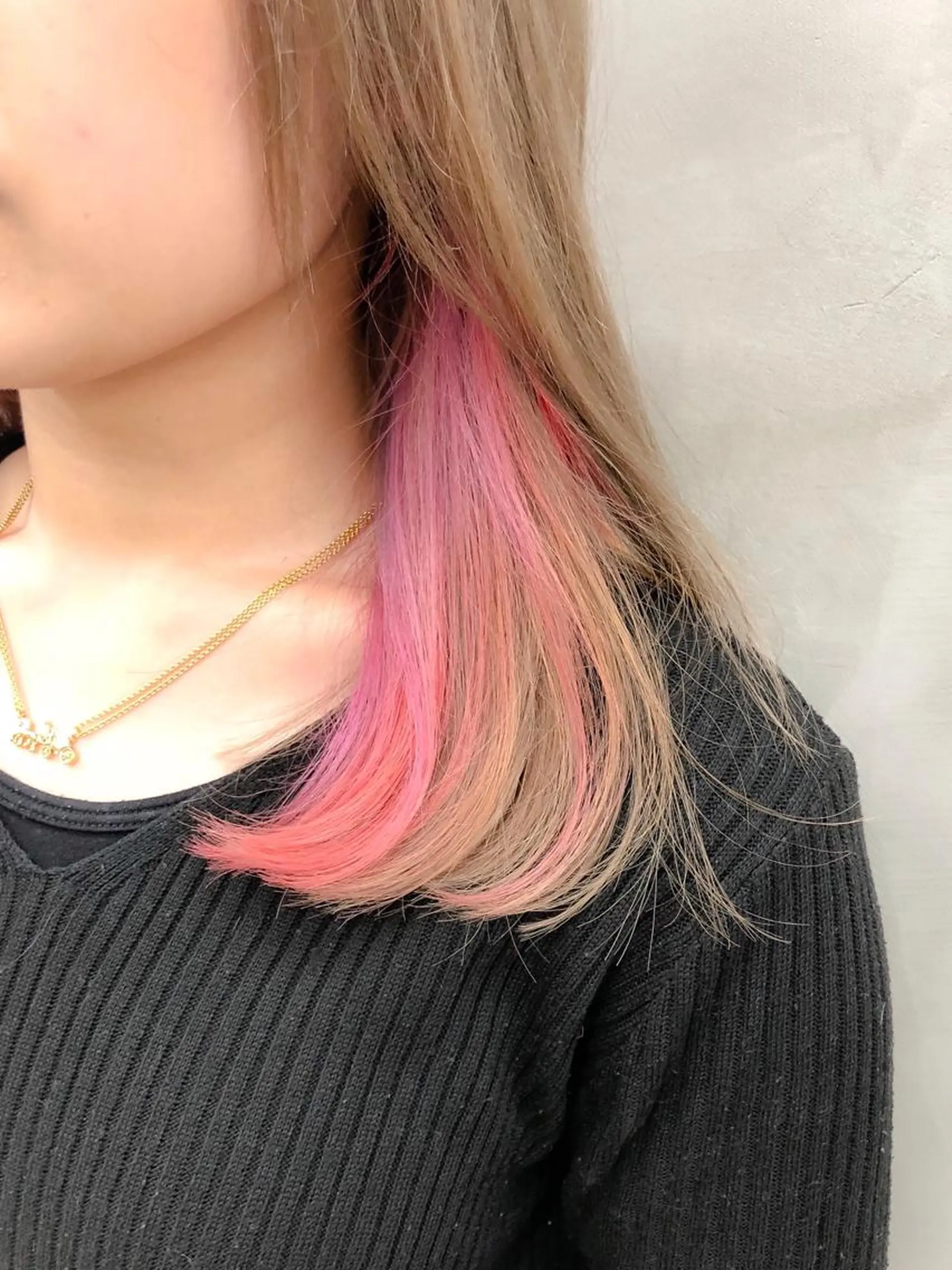 セミロング カラー ユニコーンカラー ショート・ボブ 徳竹淳一のヘアスタイル