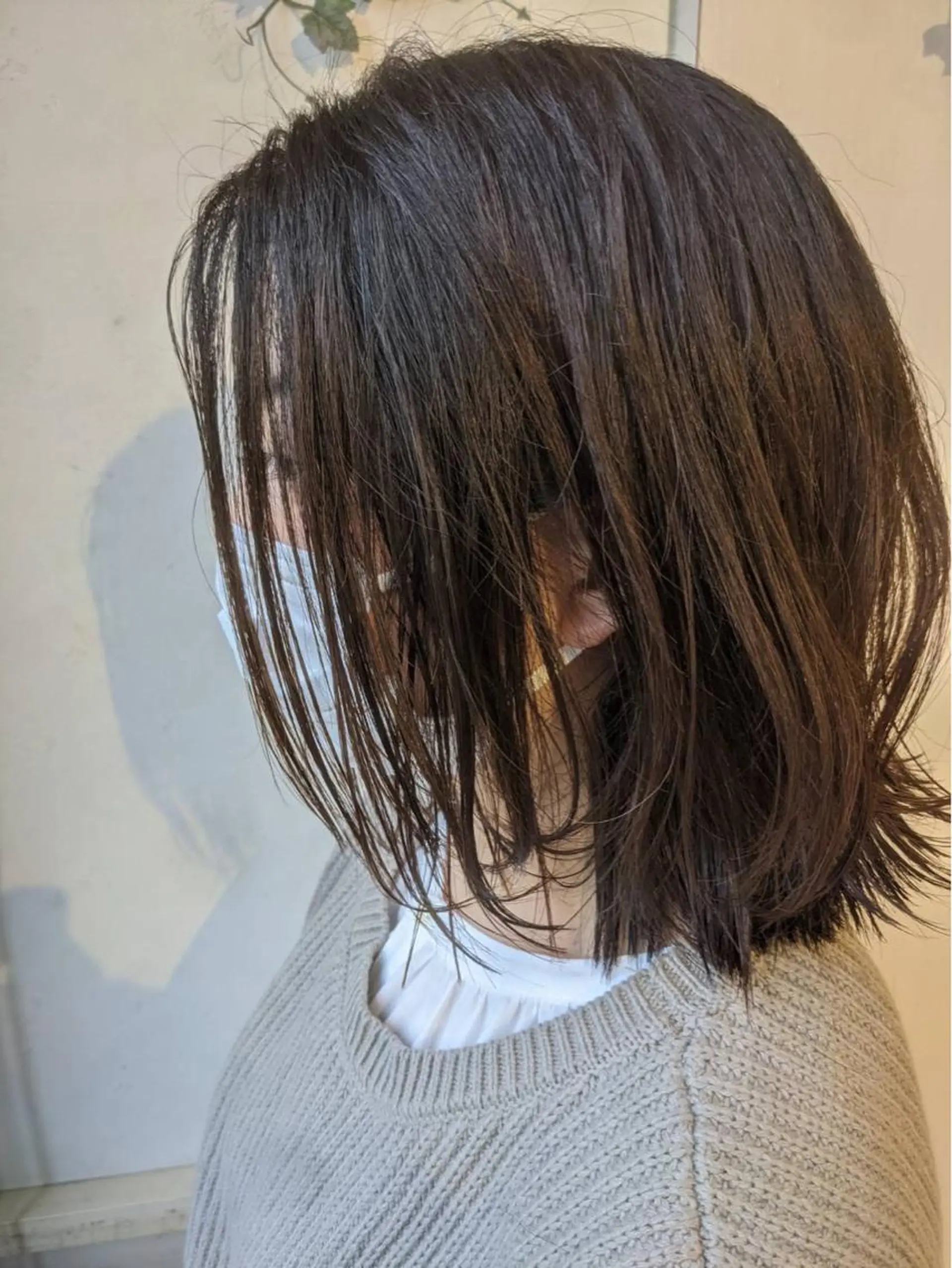 ミディアム カラー ブラウンカラー ダークブラウン 長坂 寧々のマツエク・マツパデザイン