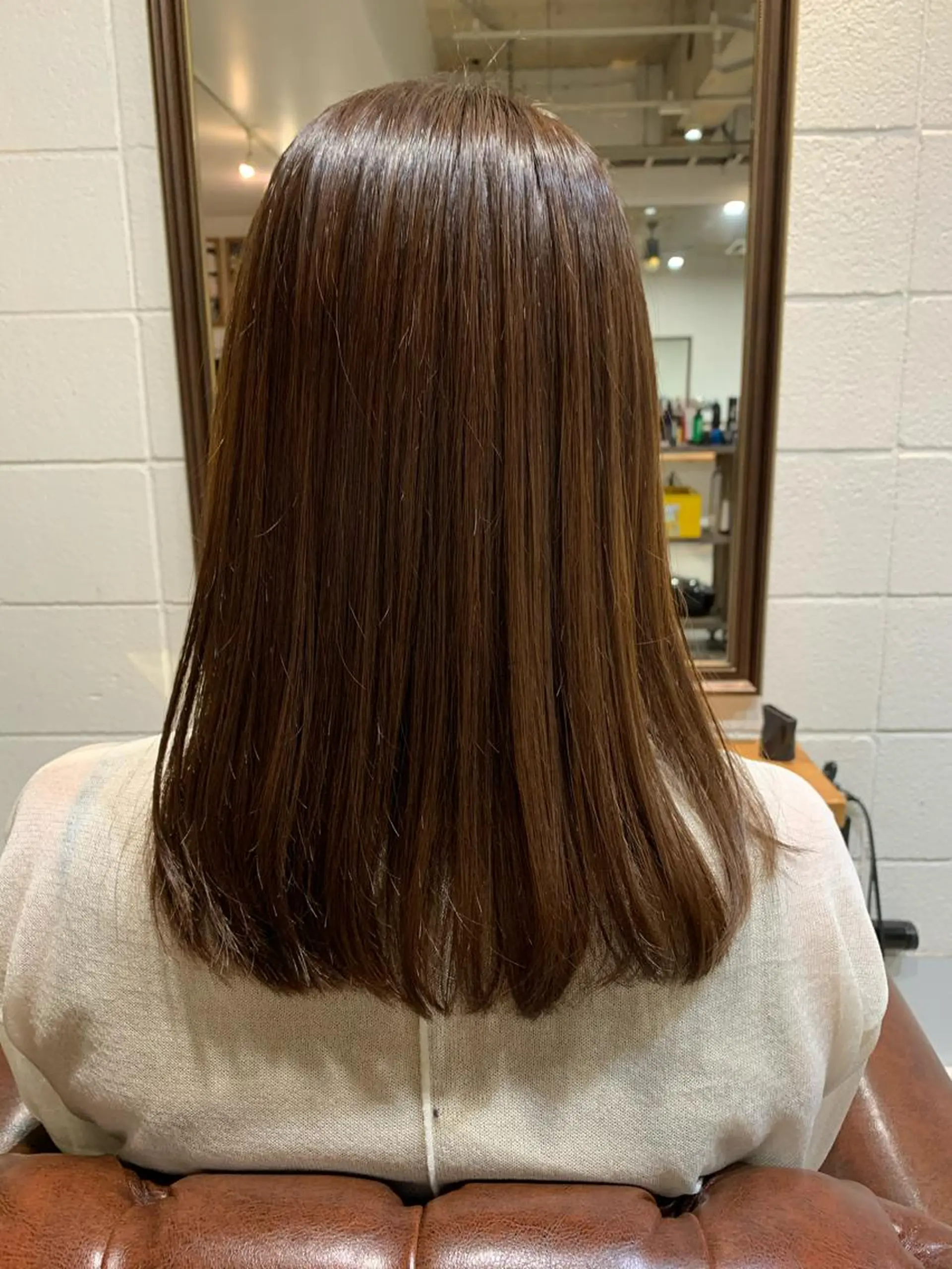 セミロング ショート🌼パーマ 本間正子のヘアスタイル