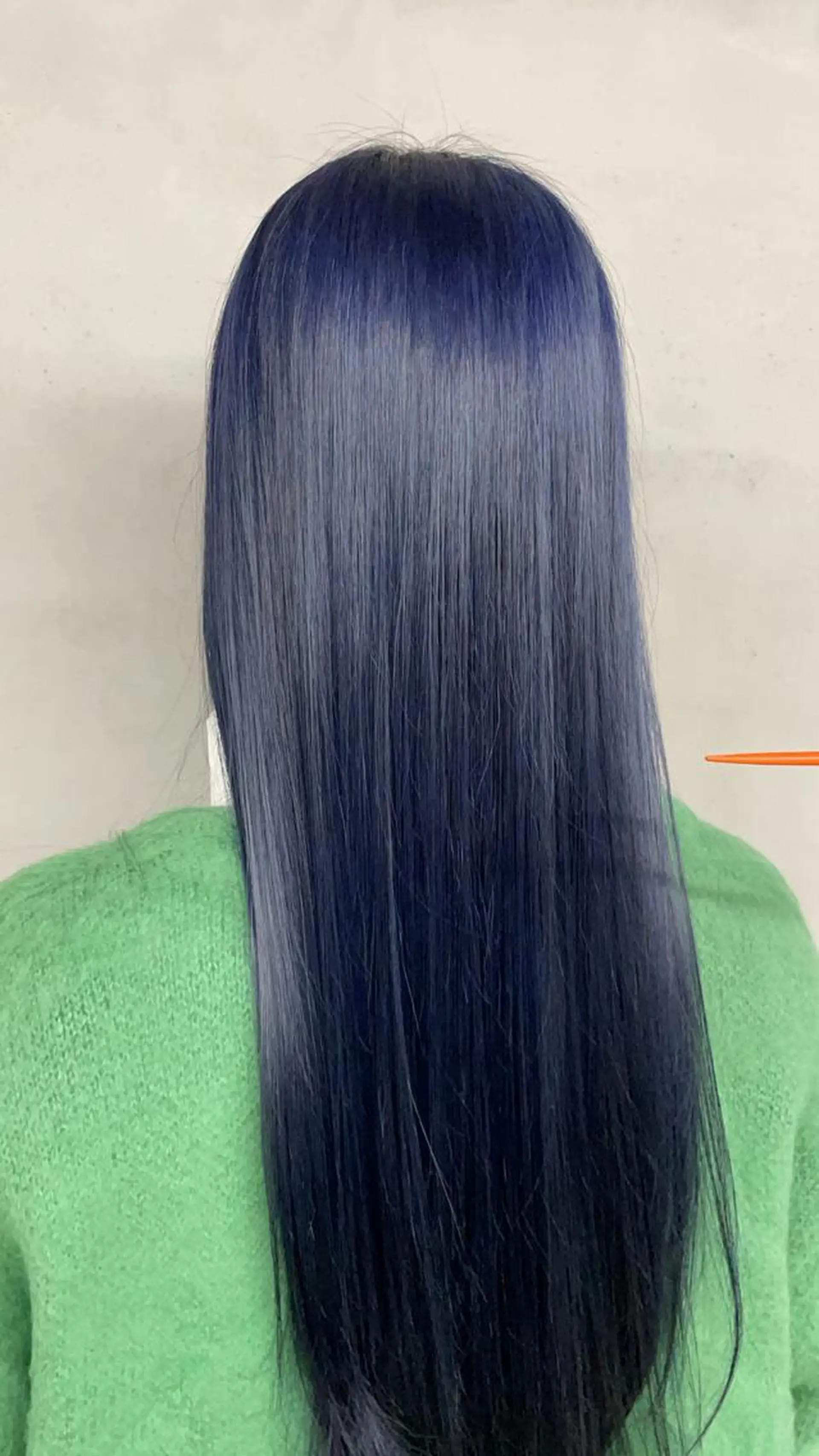 ロング ヘアカラー トリートメント ヘアセット 新宿/韓国ヘア/ 髪質改善ストレートのヘアスタイル