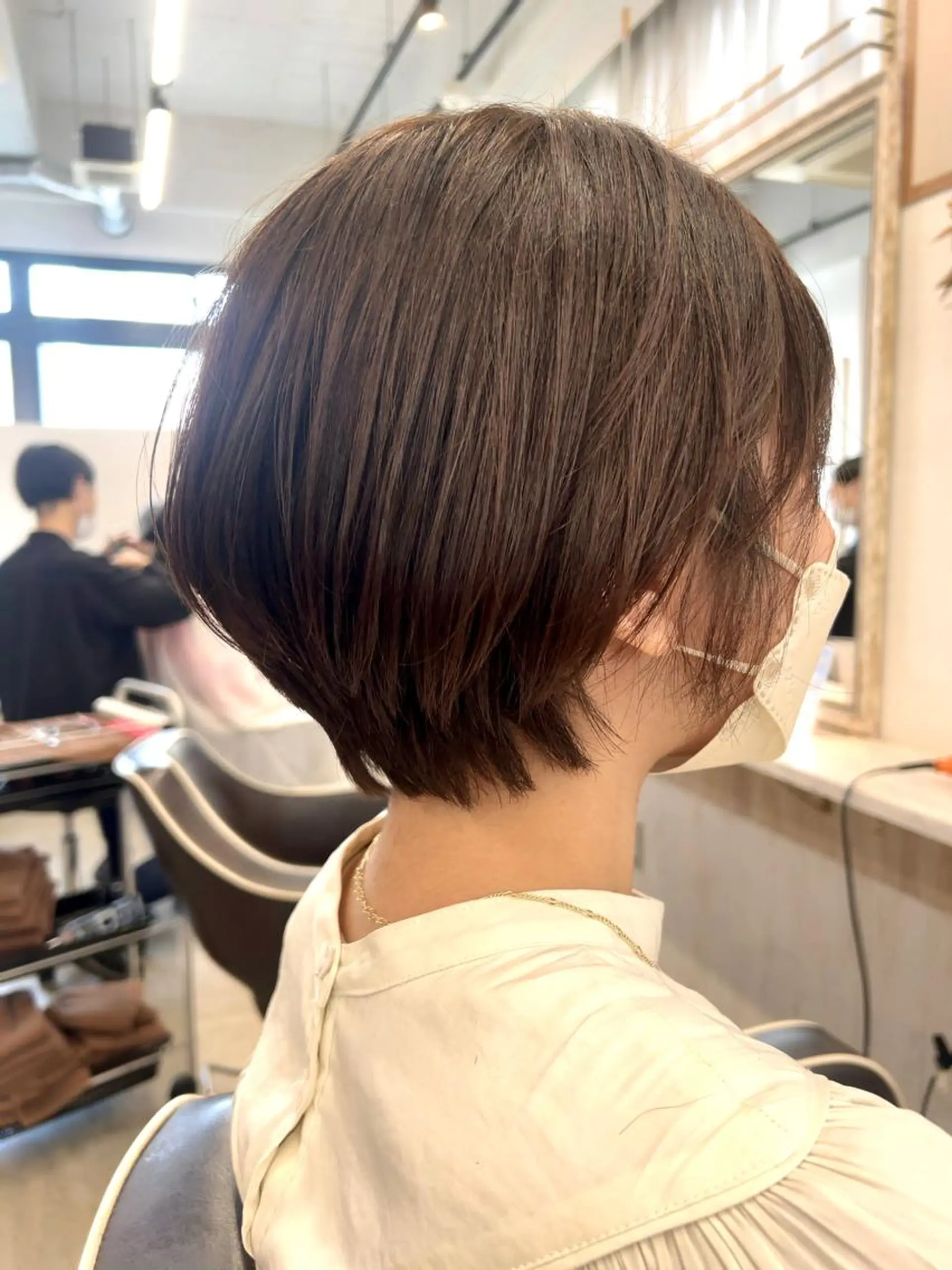 ショート カラー 丸みショート ショートヘア T. kenjiのヘアスタイル