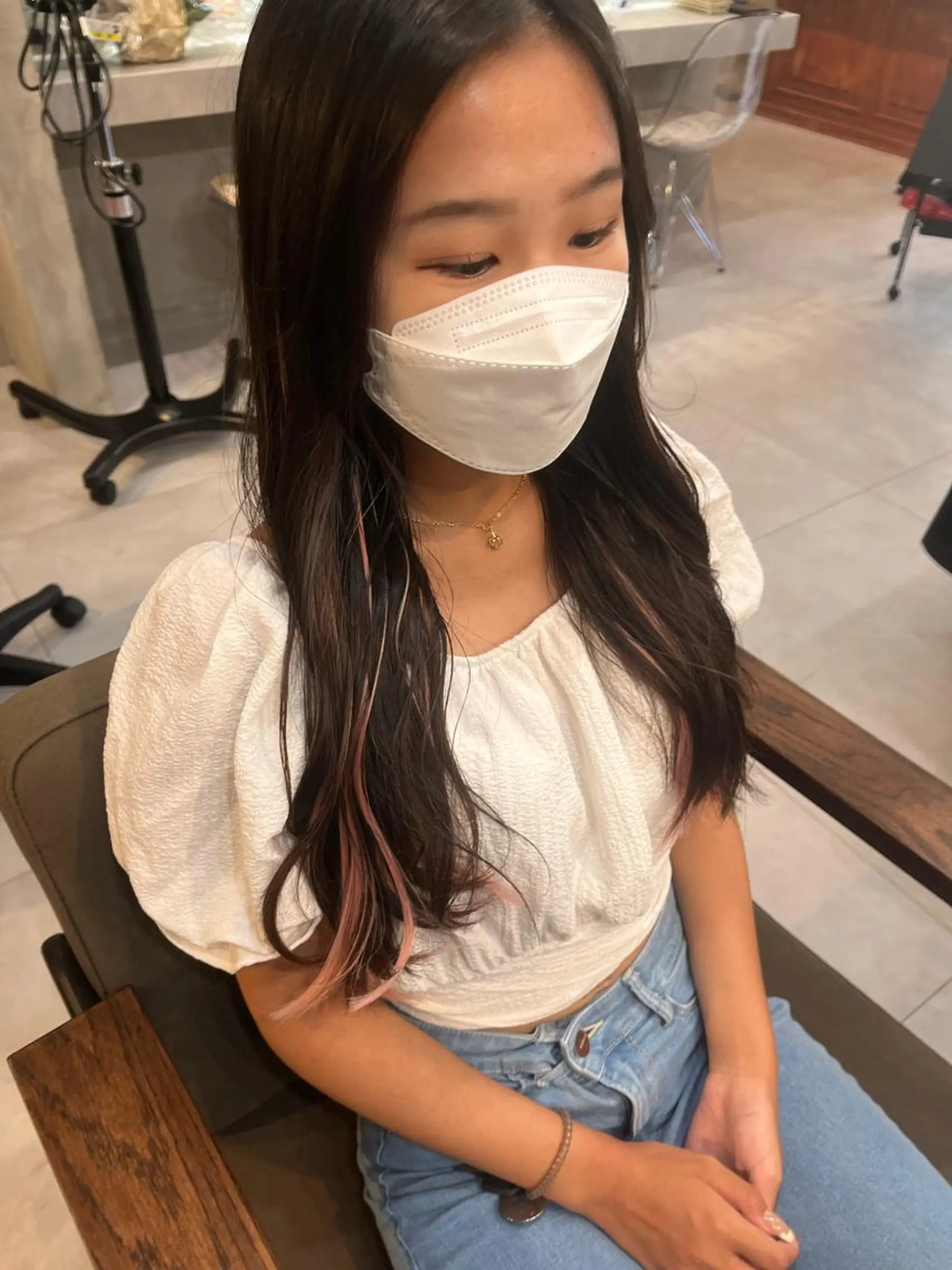 ロング シールエクステ エクステ RIYA❤︎ Aujuaソムリエのヘアスタイル