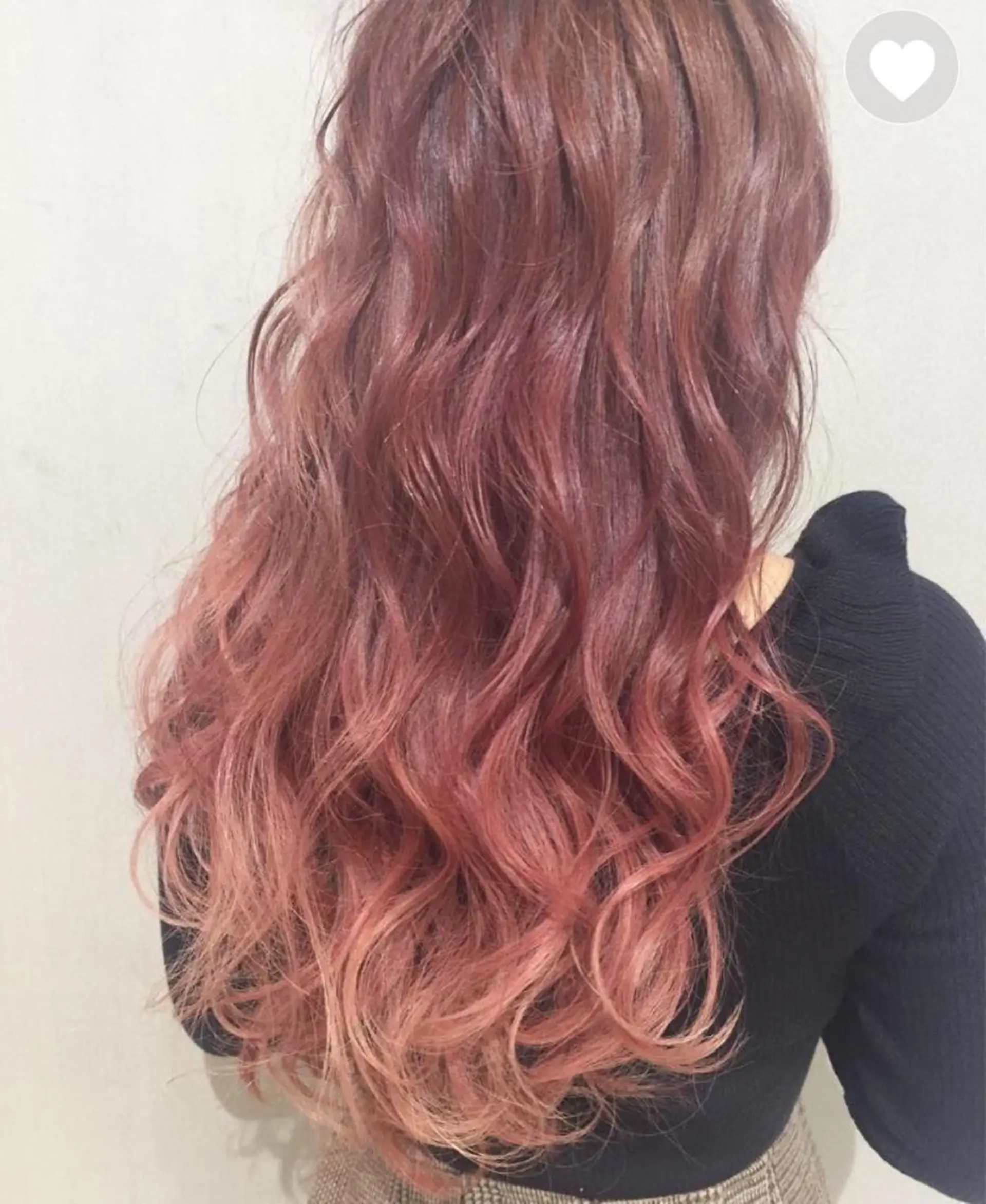 ロング カラー ローズカラー ✨カラー指名 No.1✨keitaのヘアスタイル