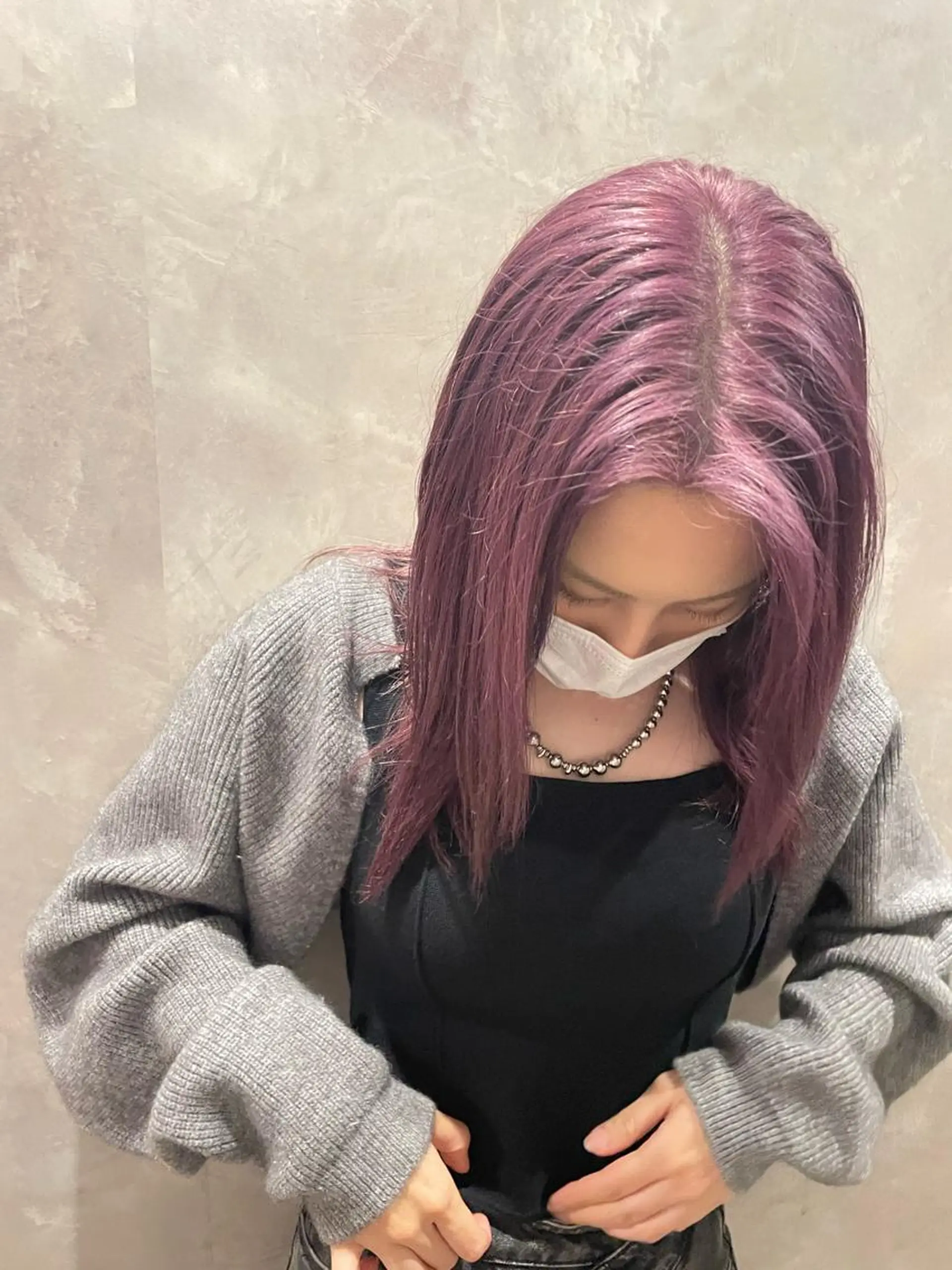 カラー 天王寺 hinataのヘアスタイル