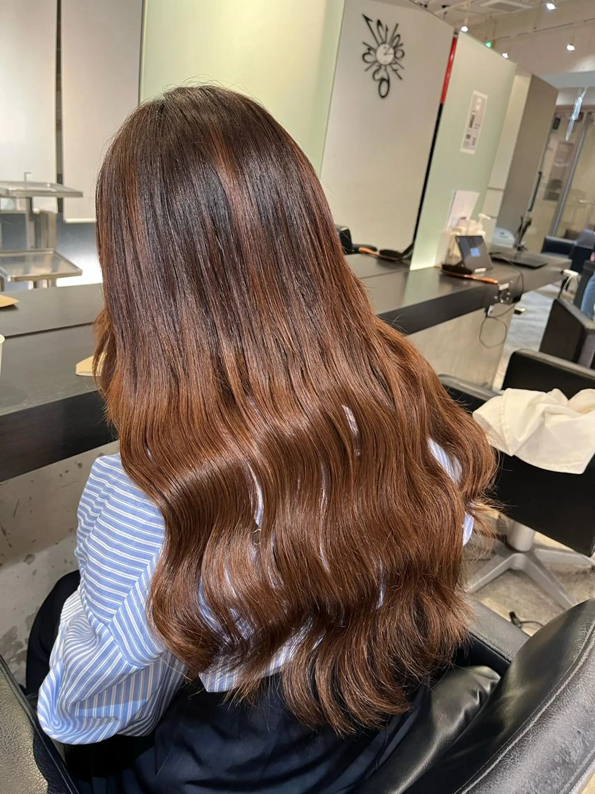 ロング ボブ ロング エクステ 小田切 裕輝のヘアスタイル