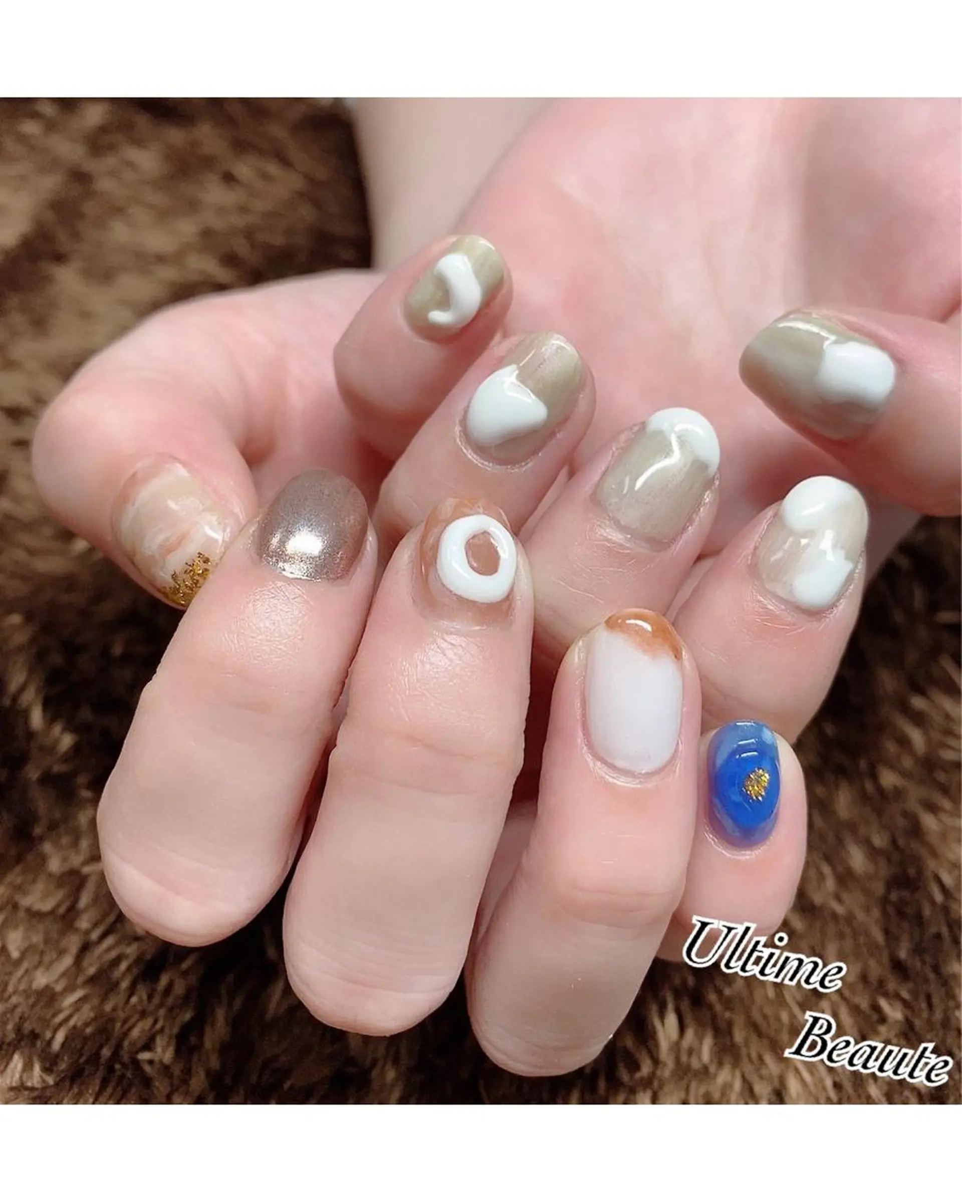 ネイル ニュアンスネイル 石塚 亜矢加のネイルデザイン